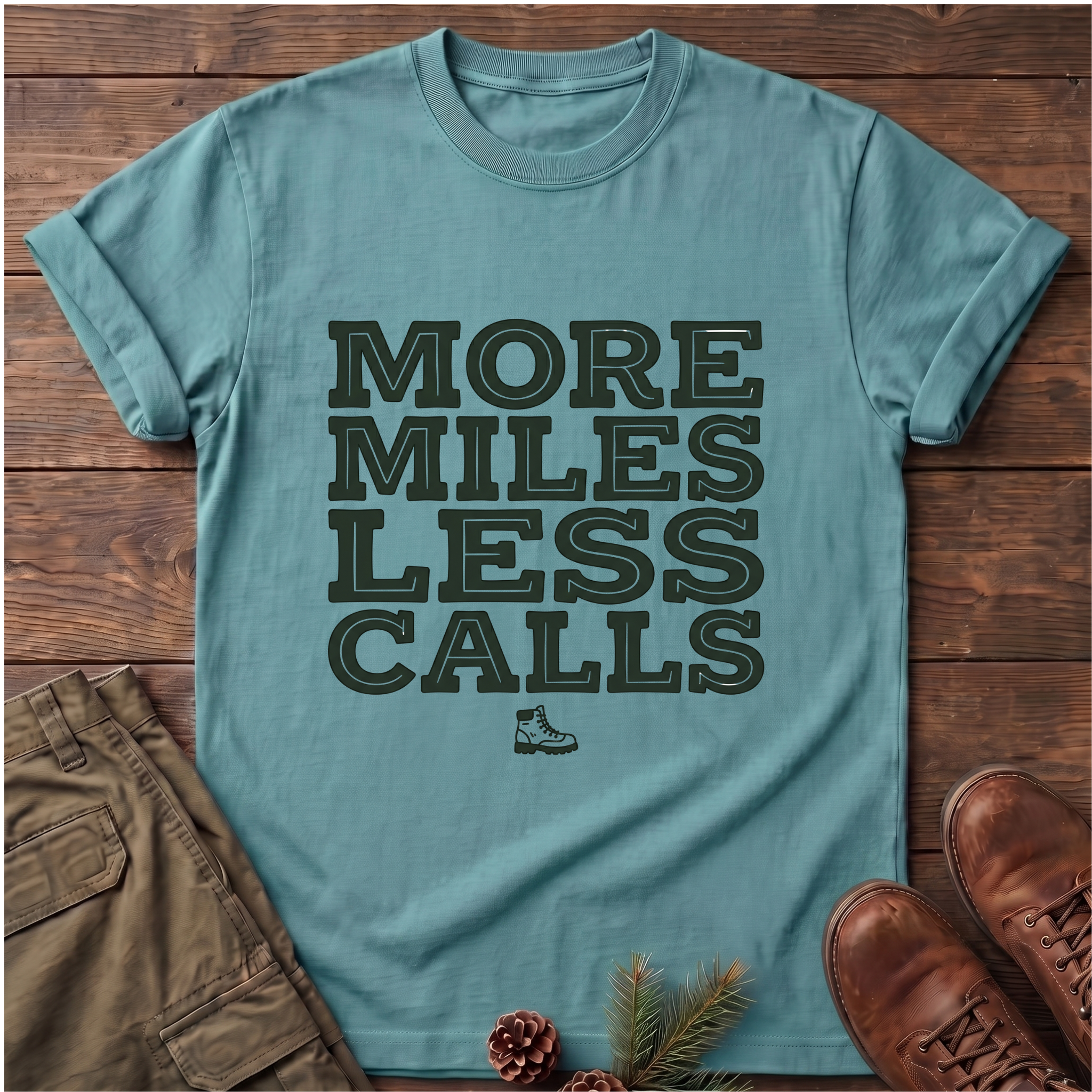 More miles less calls T-Shirt