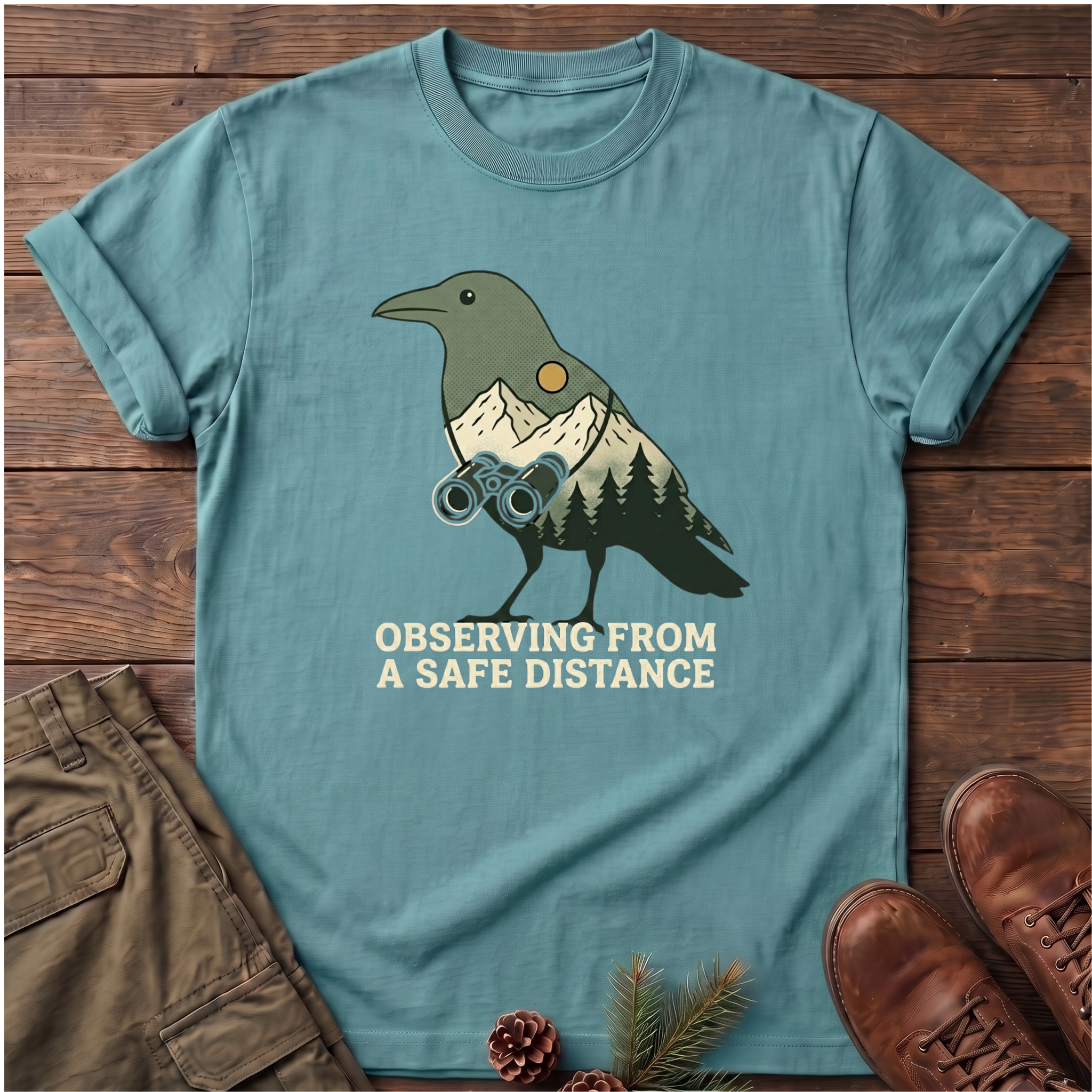 From a safe distance T-Shirt