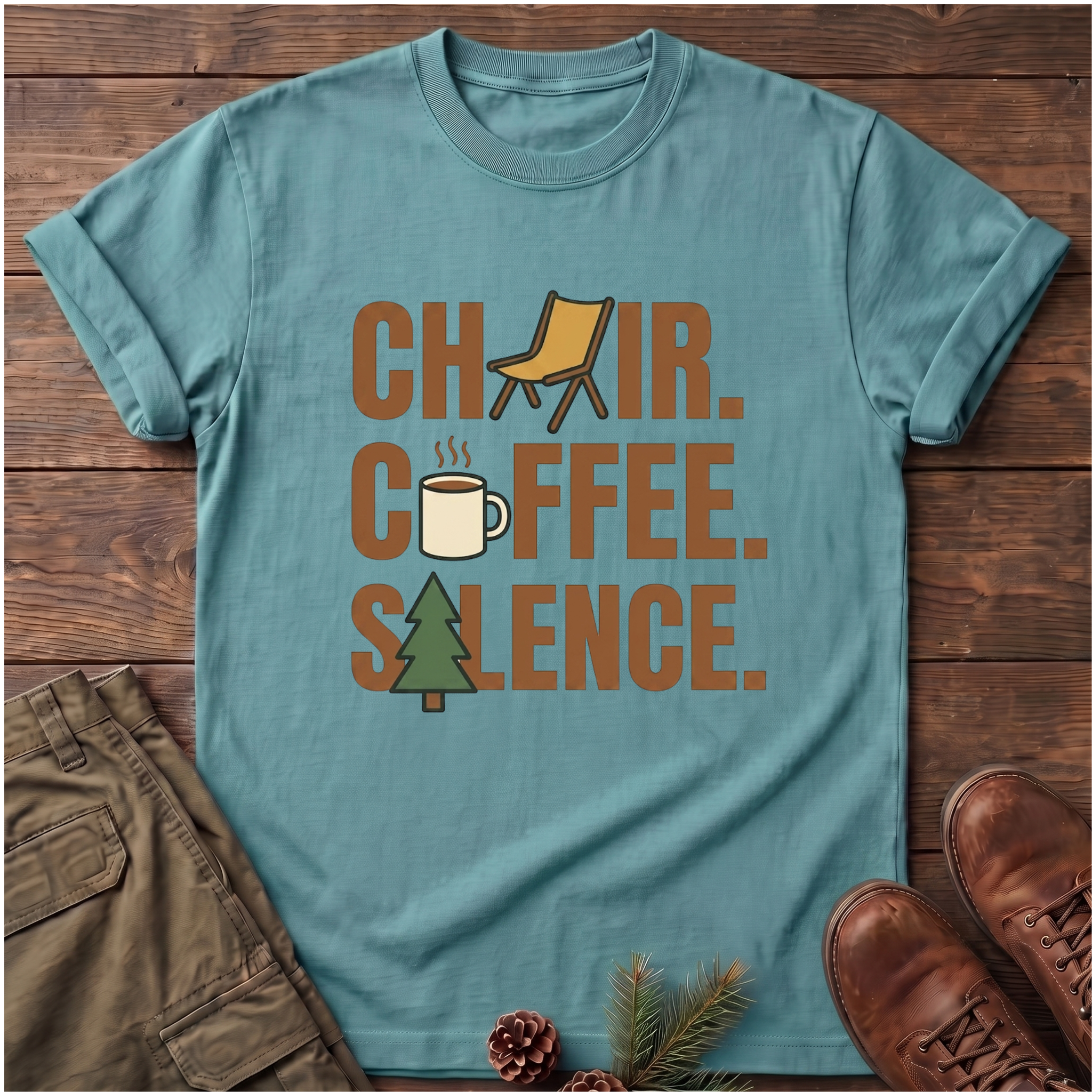 Chair Coffee Silence T-Shirt