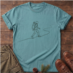 Solo Camper line art T-Shirt