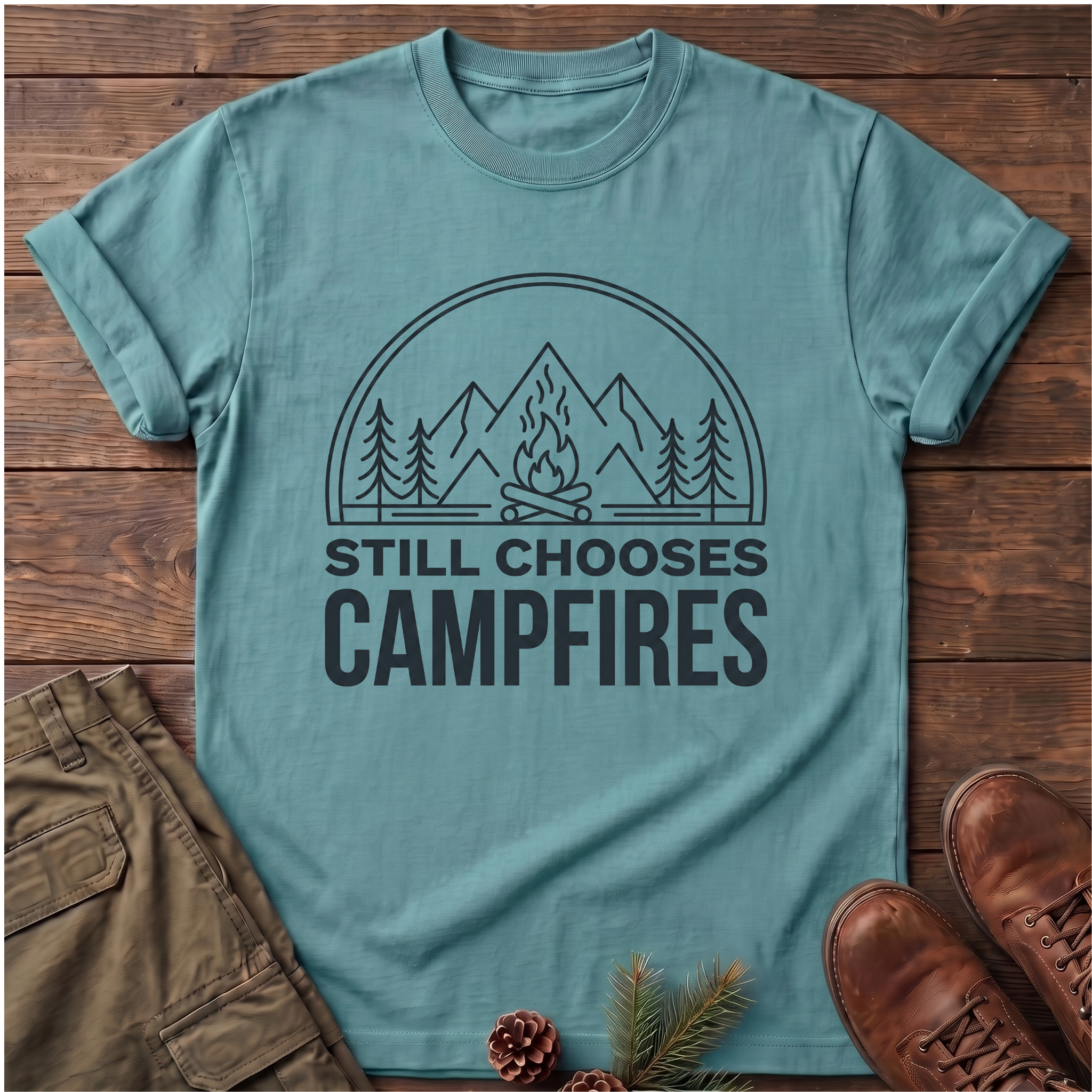 Still Chooses Campfires T-Shirt