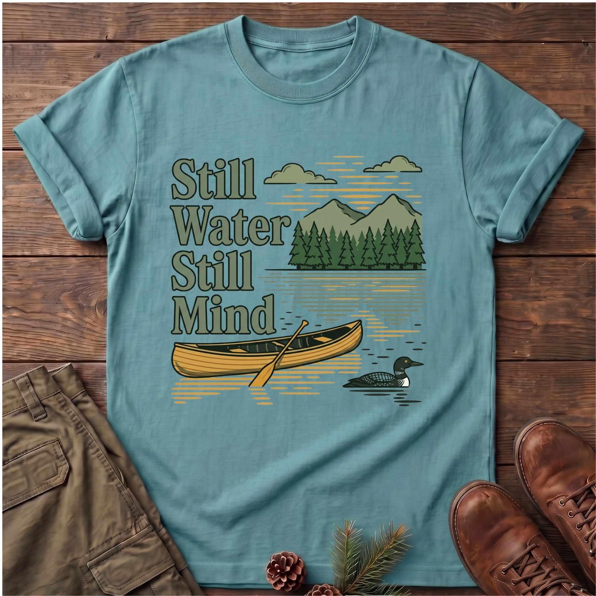 Still Water Still Mind T-Shirt