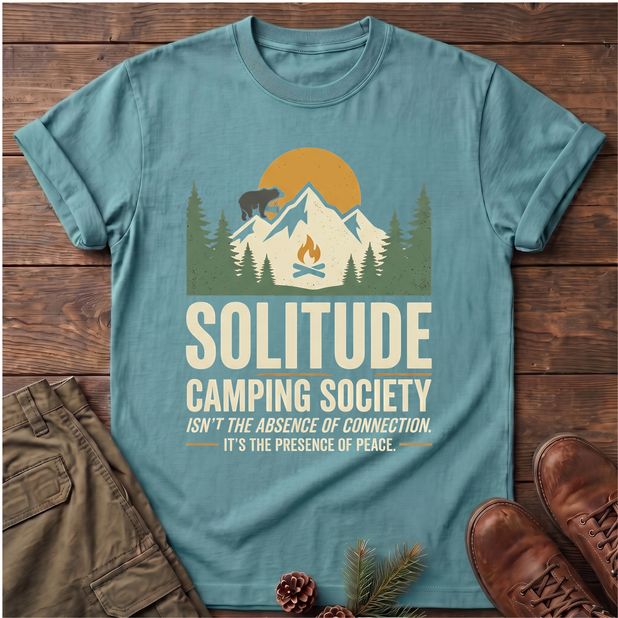Solitude camping society T-Shirt