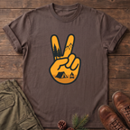 Peace Sunset Camping T-Shirt