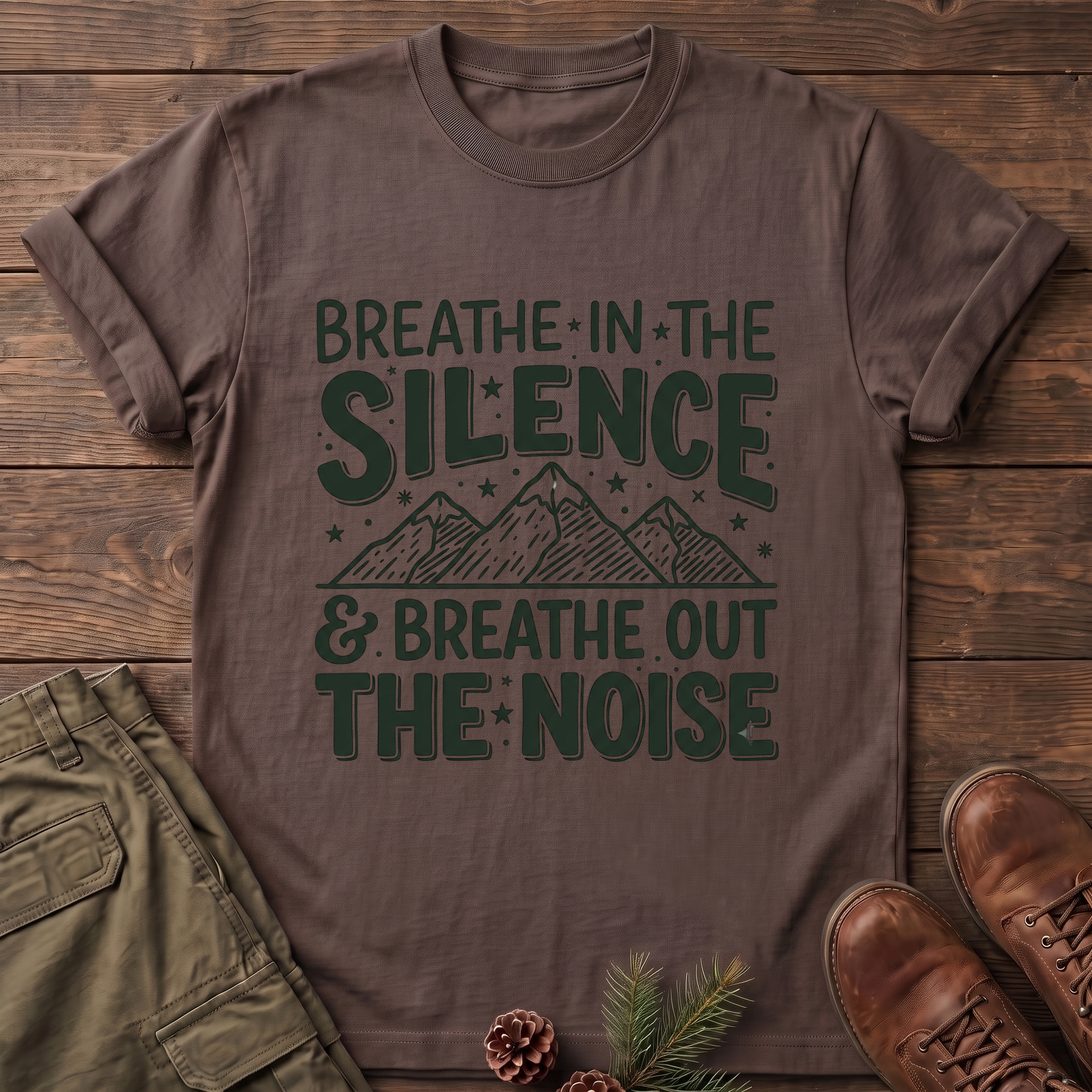 Breathe in the silence T-Shirt