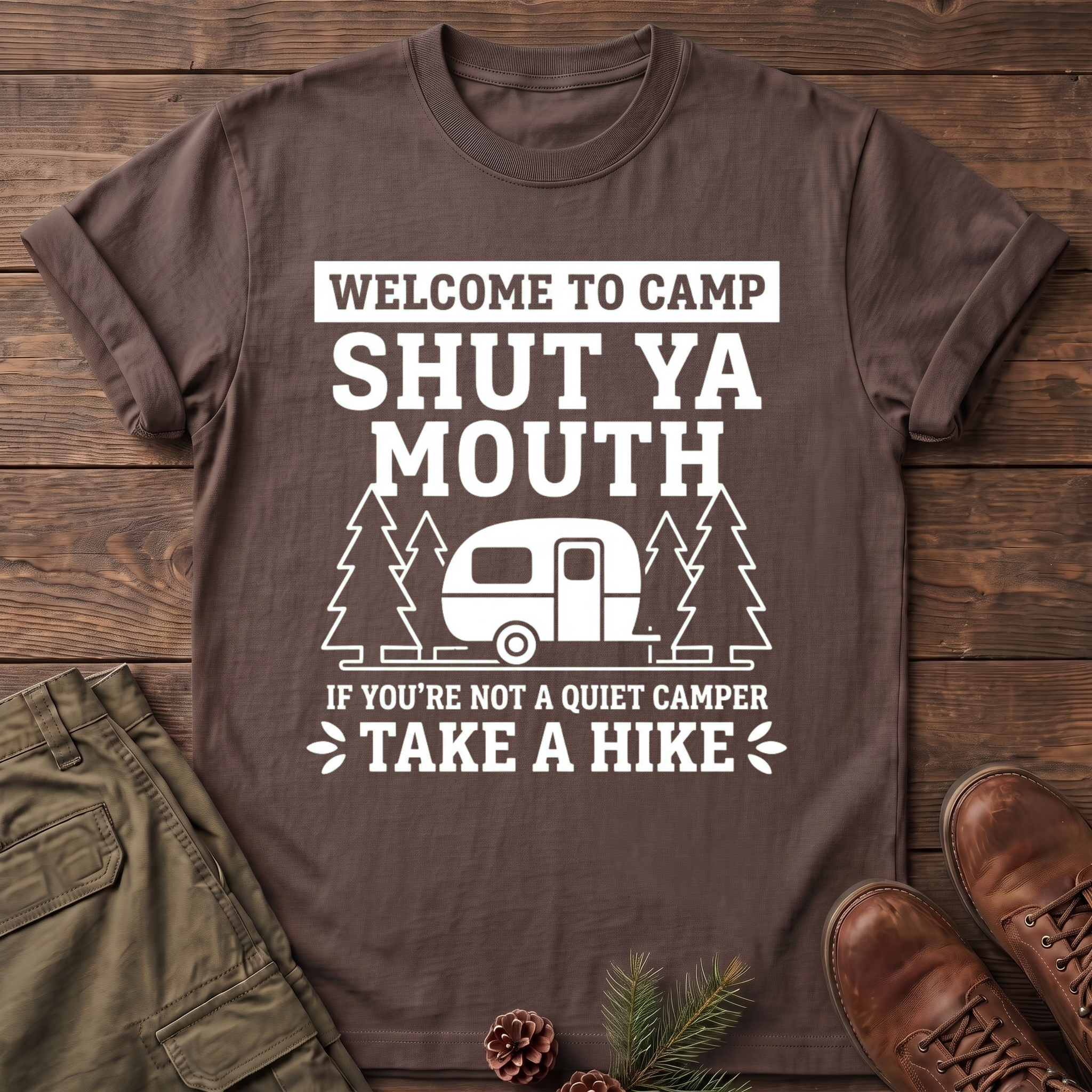 Welcome to camp T-shirt