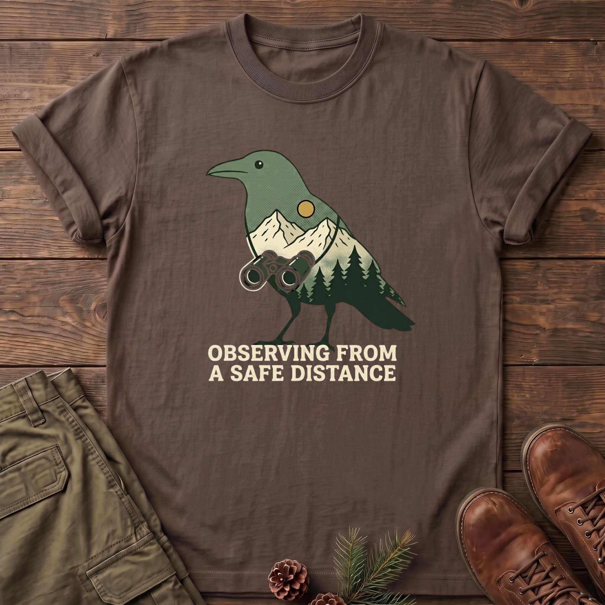 From a safe distance T-Shirt