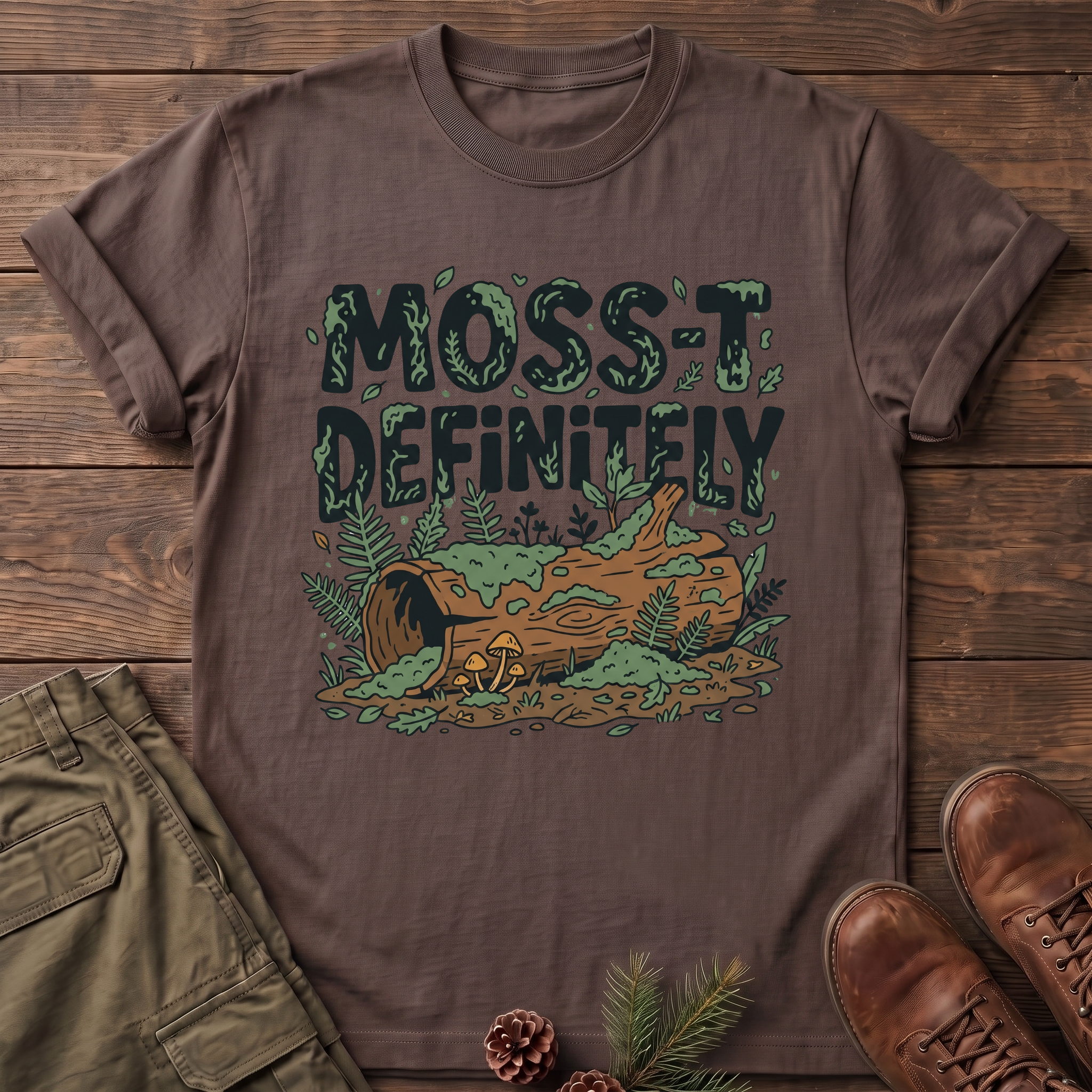 Moss-T Definitely T-Shirt