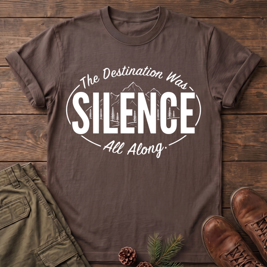 The destination was silence T-Shirt