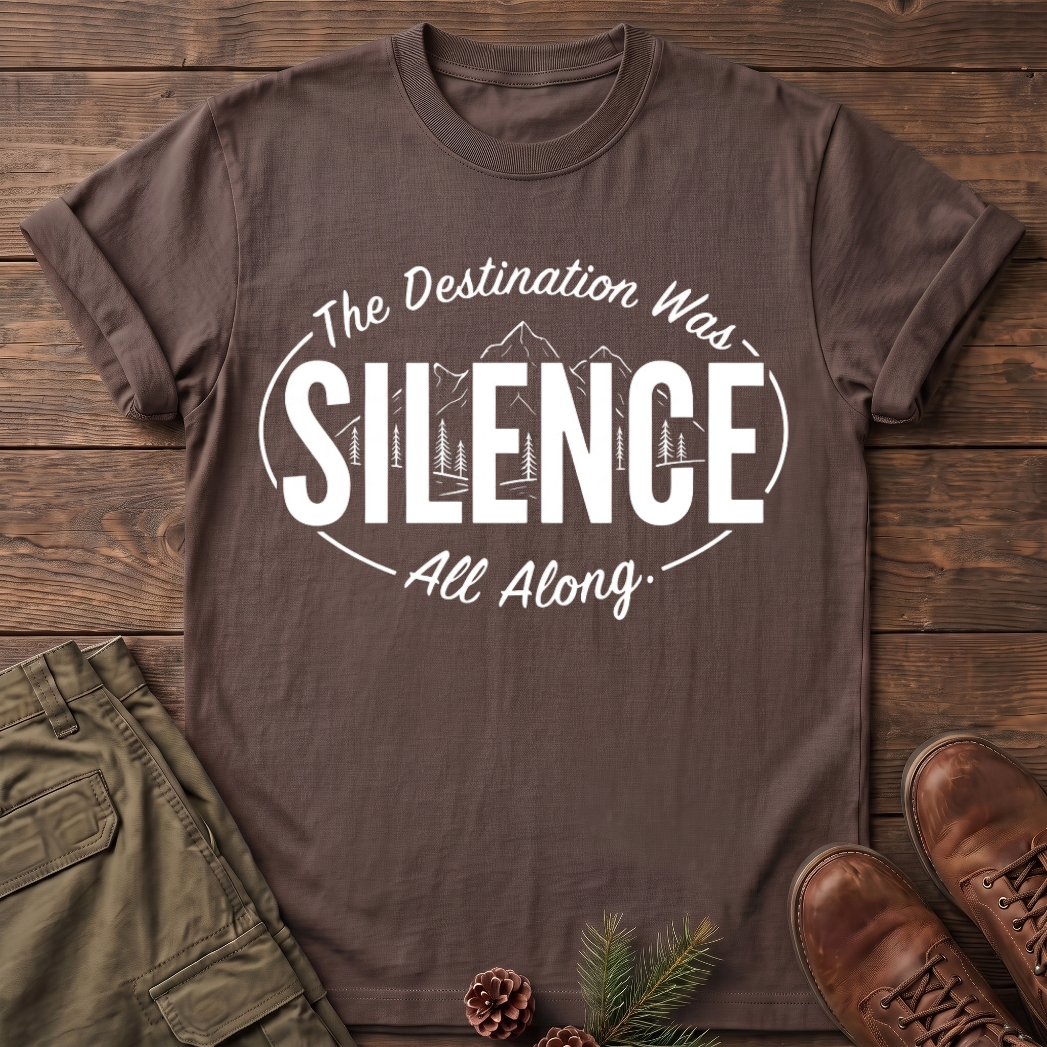 The destination was silence T-Shirt