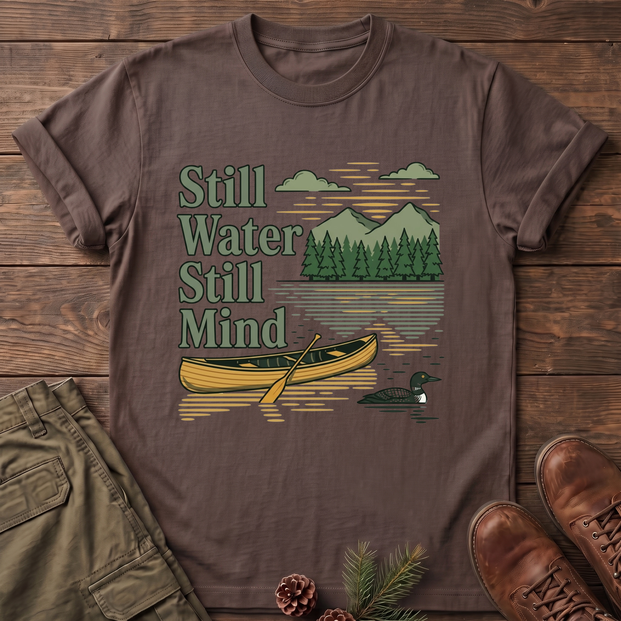Still Water Still Mind T-Shirt