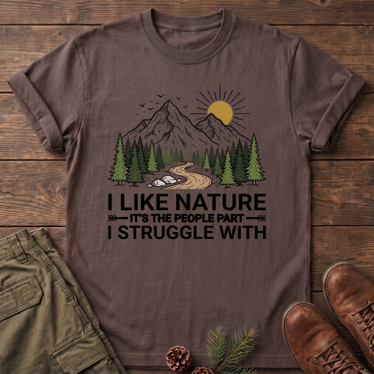I like nature T-shirt