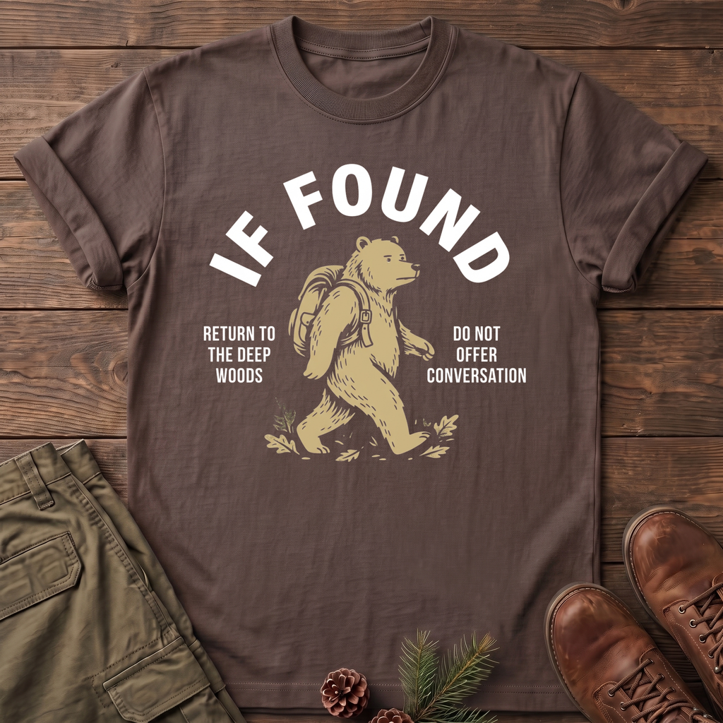 If found T-shirt