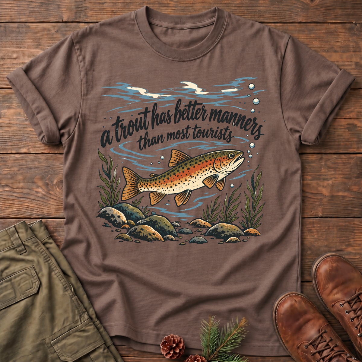trout T-shirt