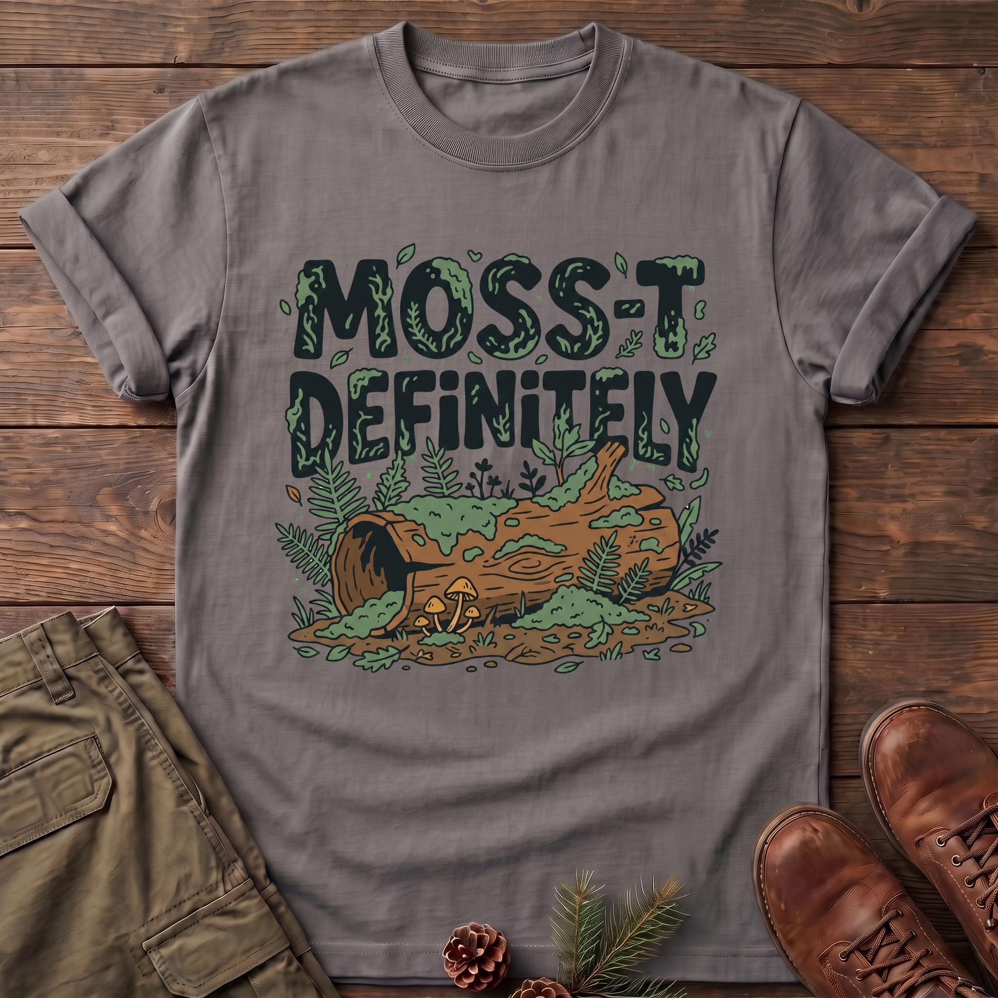 Moss-T Definitely T-Shirt