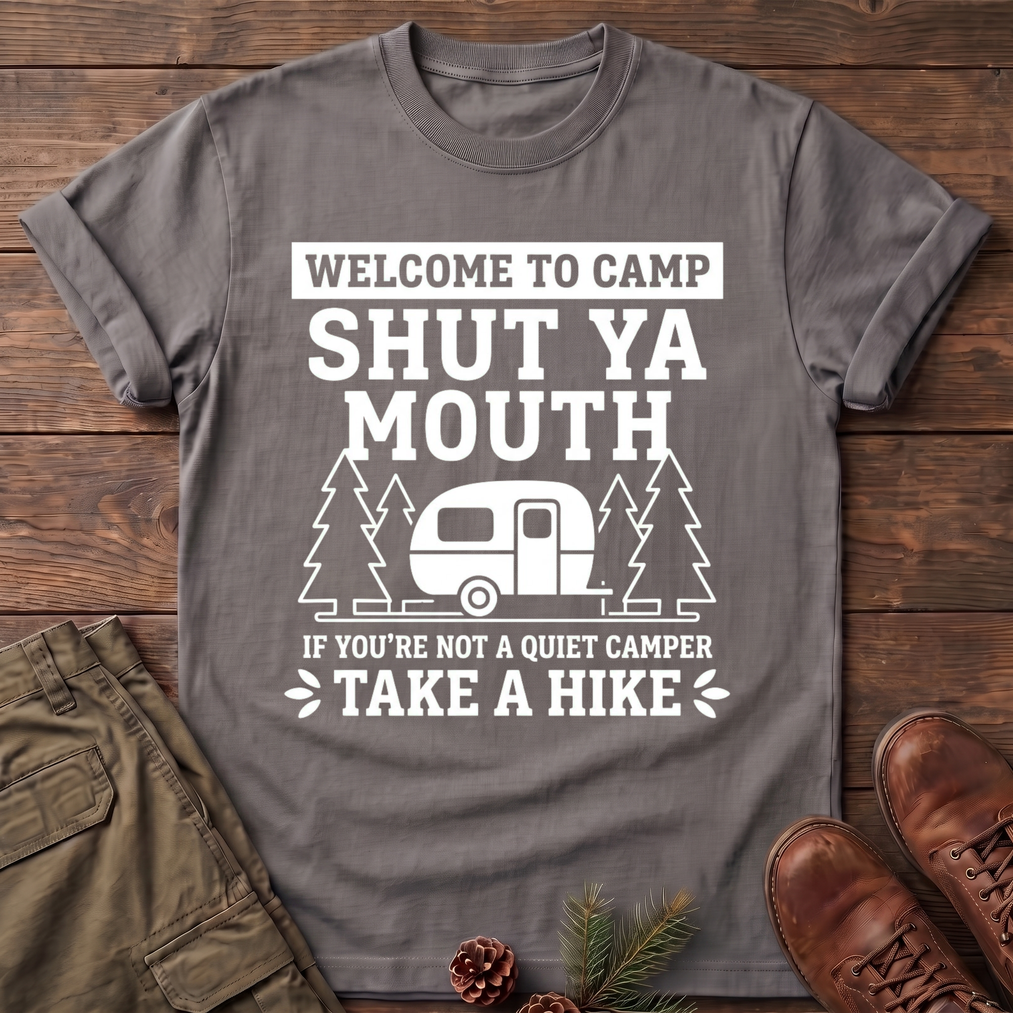 Welcome to camp T-shirt