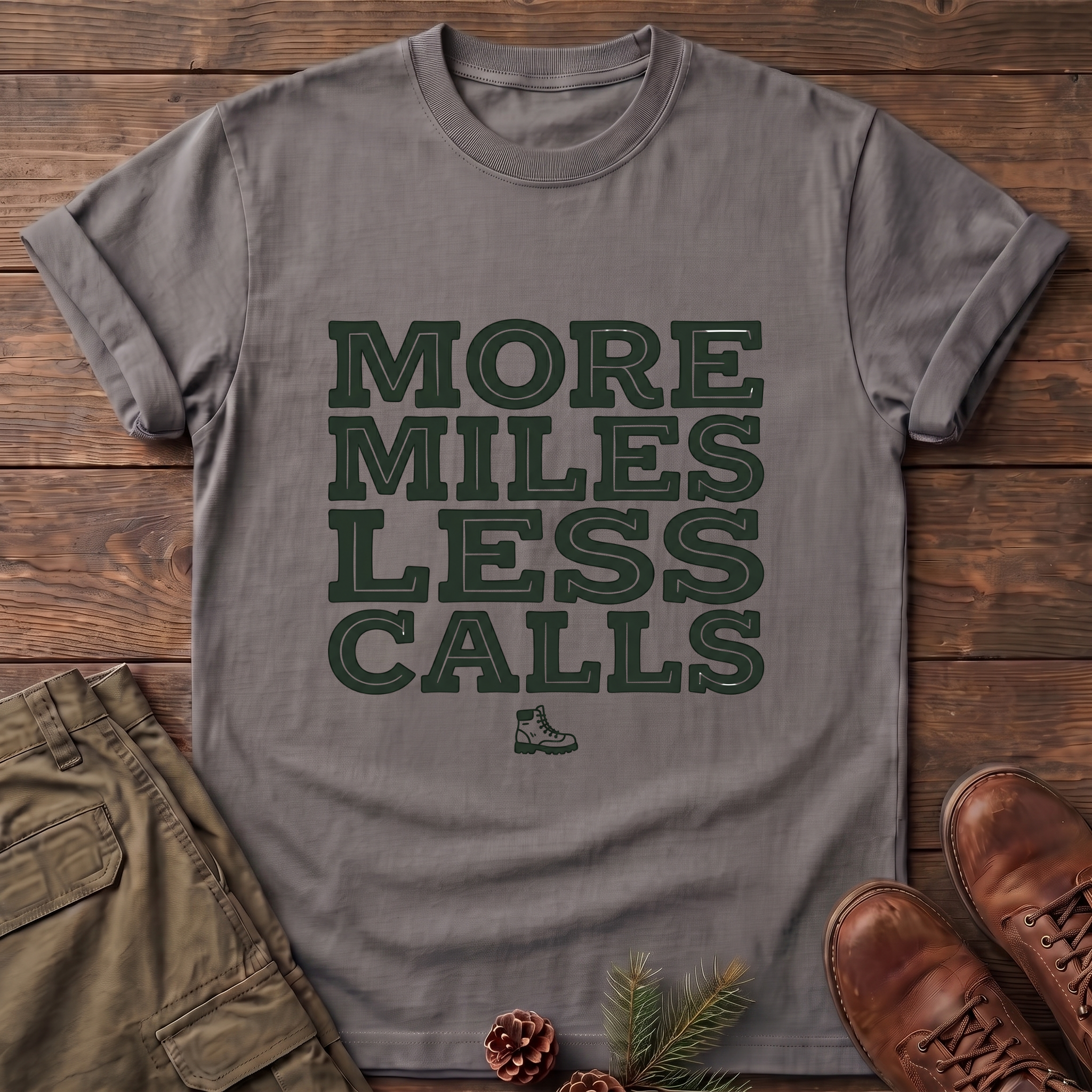 More miles less calls T-Shirt