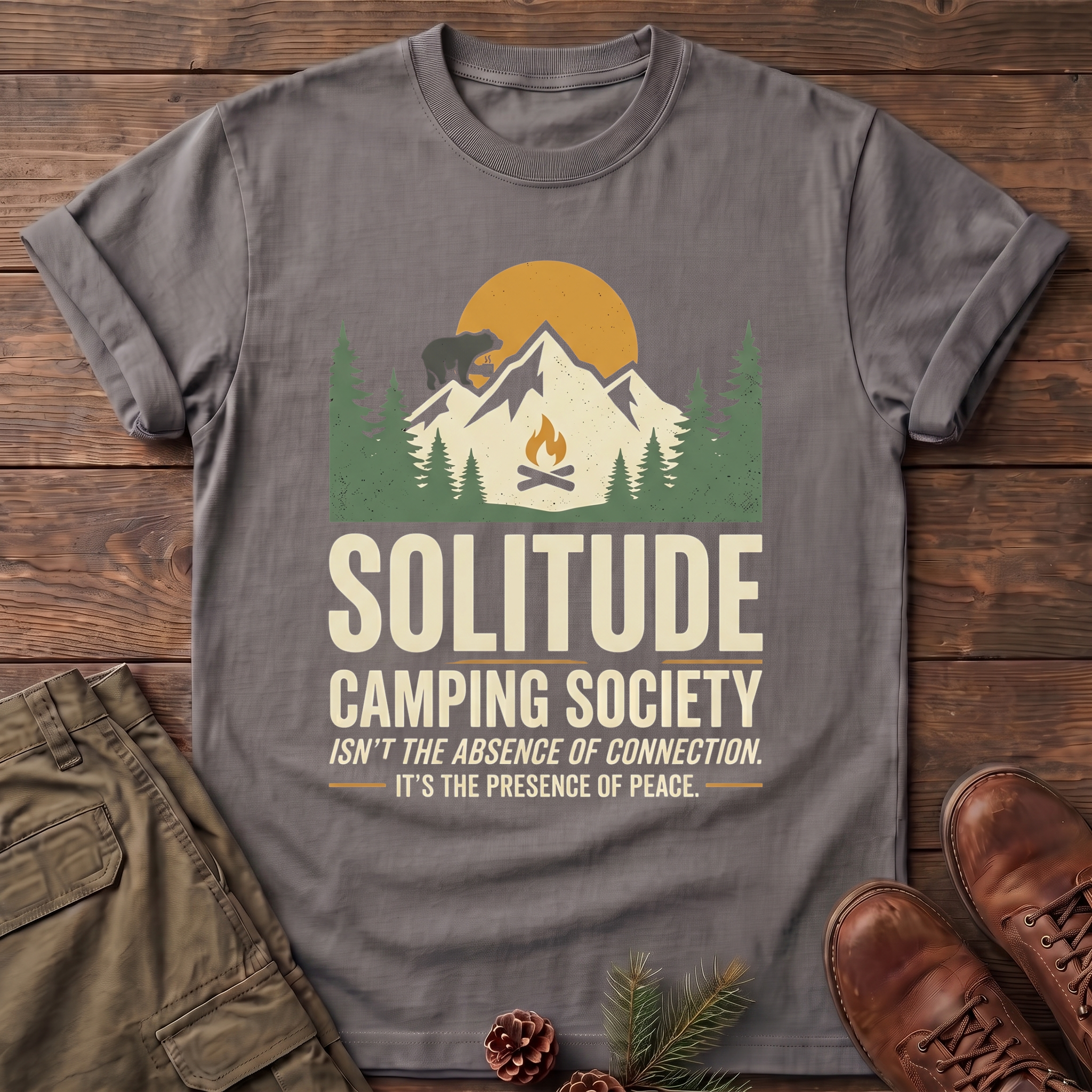 Solitude camping society T-Shirt