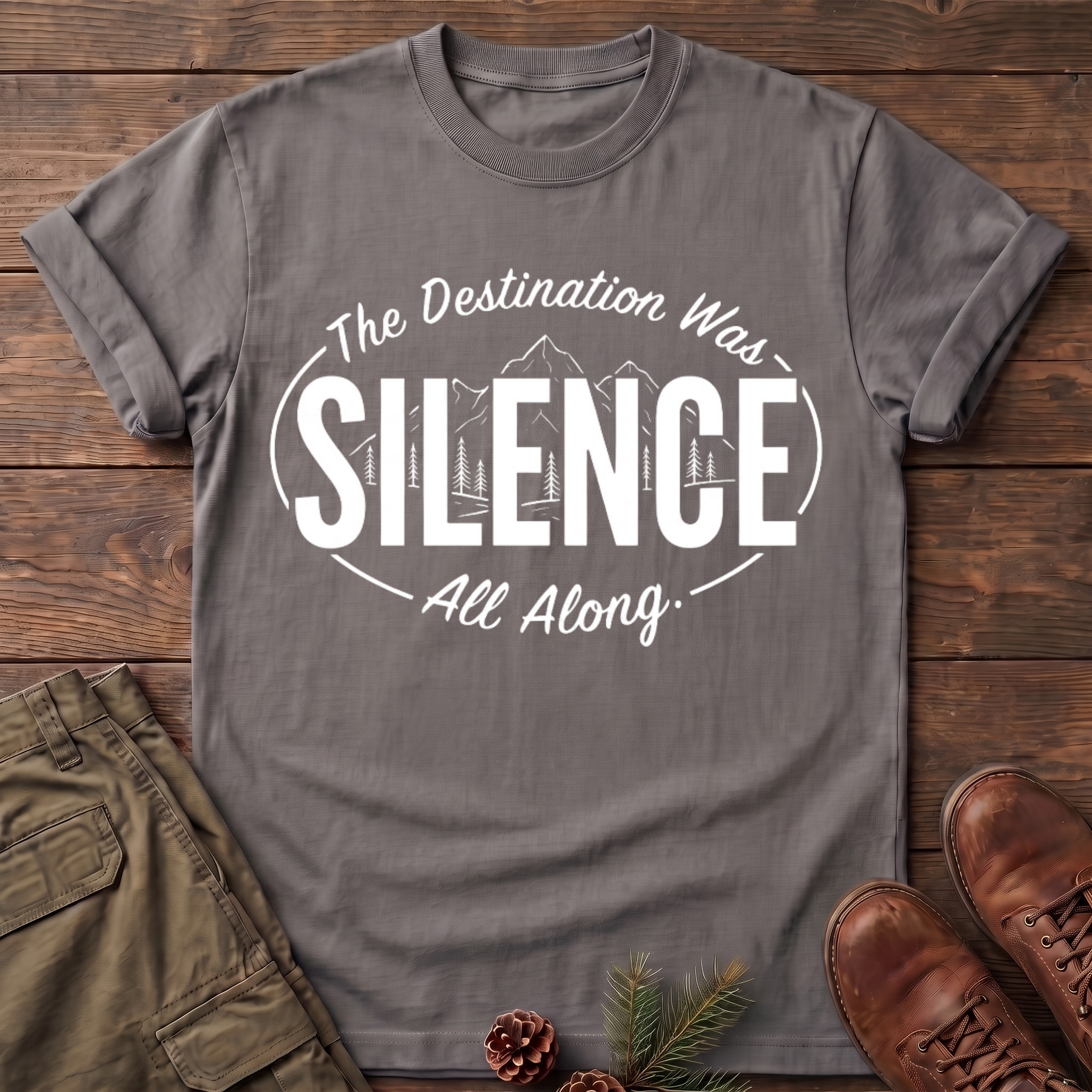 The destination was silence T-Shirt