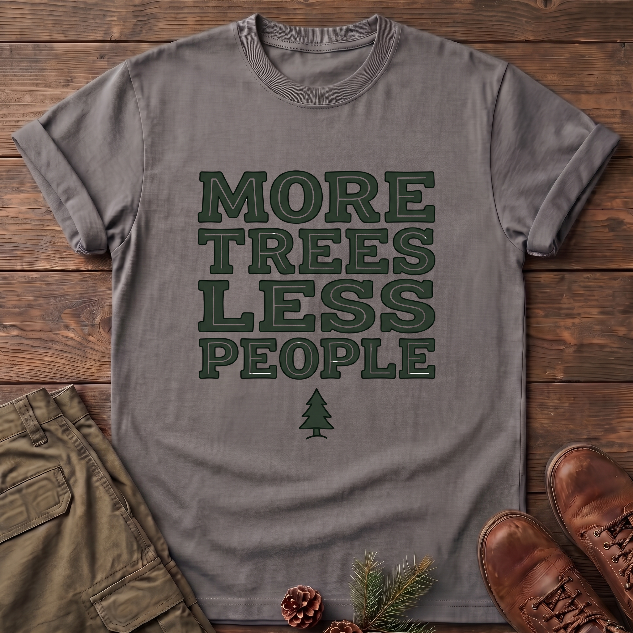 More trees less people T-Shirt