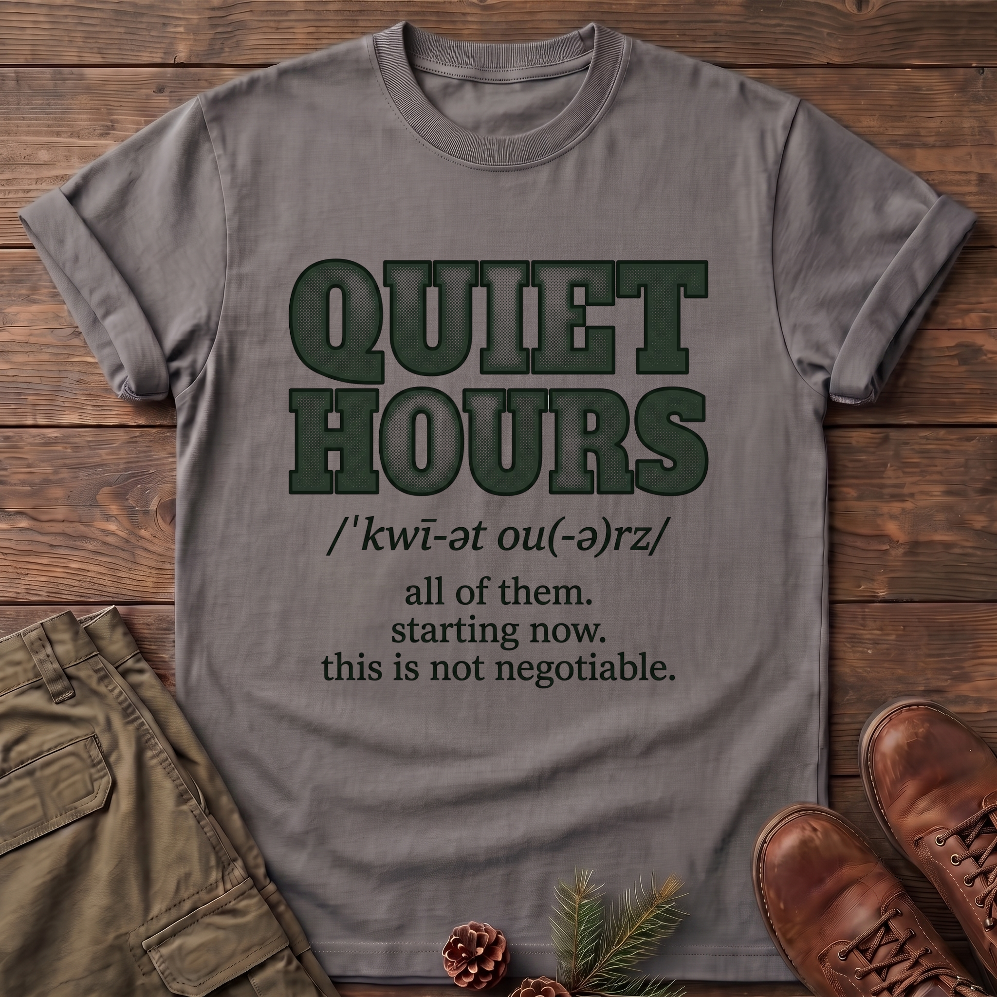 Quiet hours T-Shirt