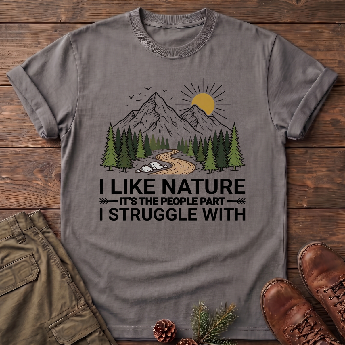 I like nature T-shirt