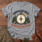 compass says T-shirt