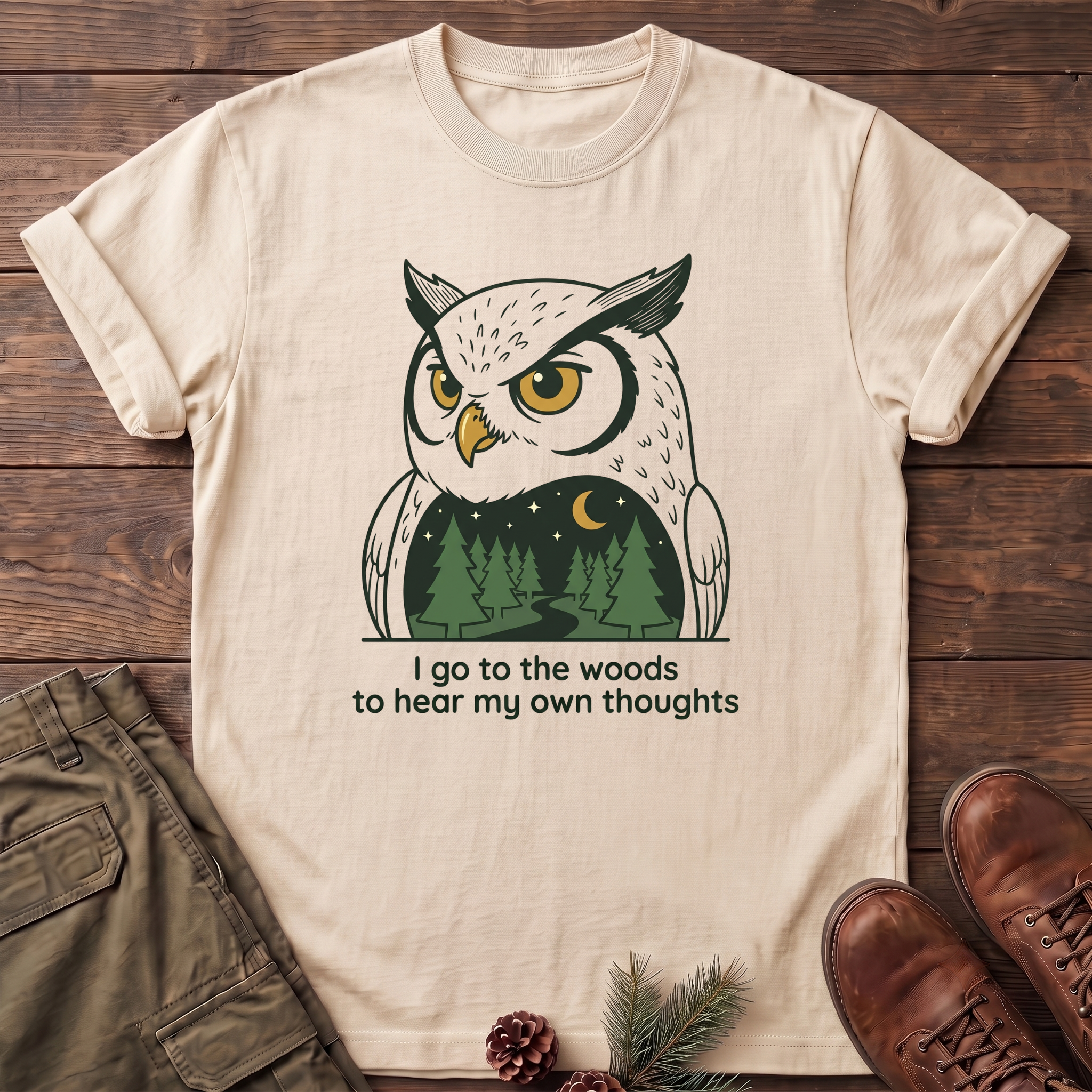 I go to the woods T-Shirt