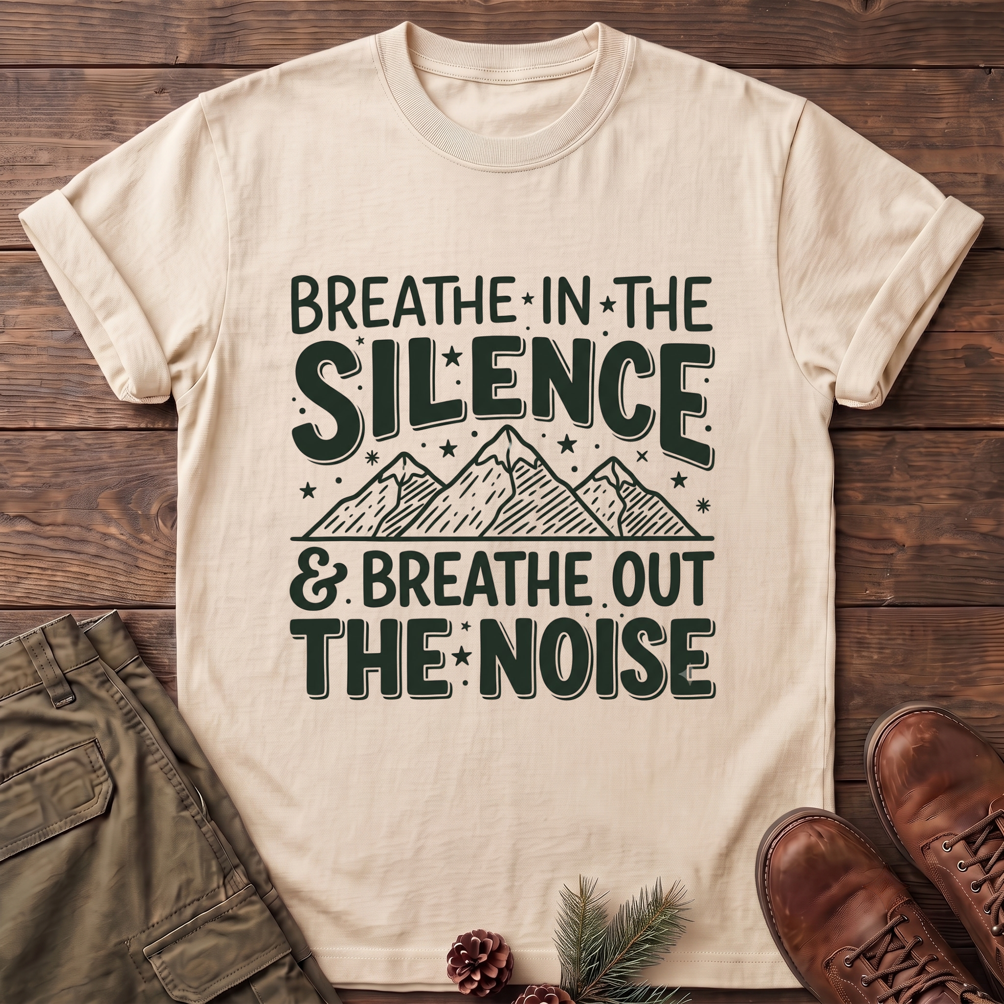 Breathe in the silence T-Shirt