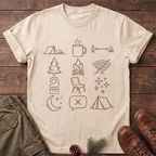 Camping symbols T-Shirt