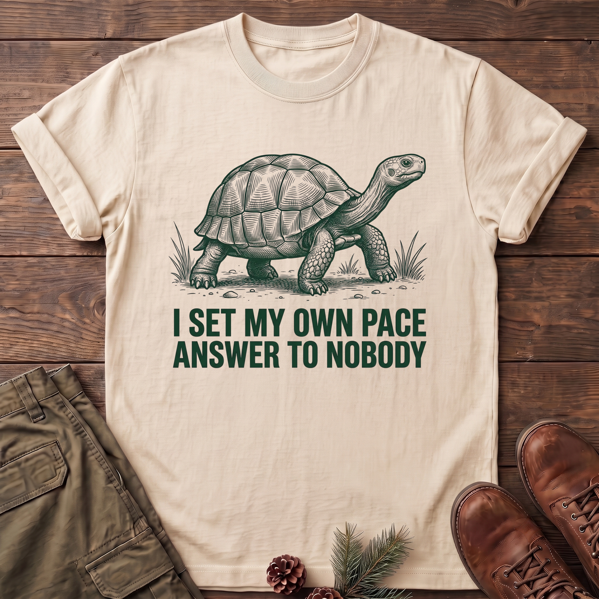 own pace T-shirt