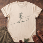Solo Camper line art T-Shirt