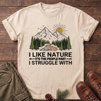 I like nature T-shirt