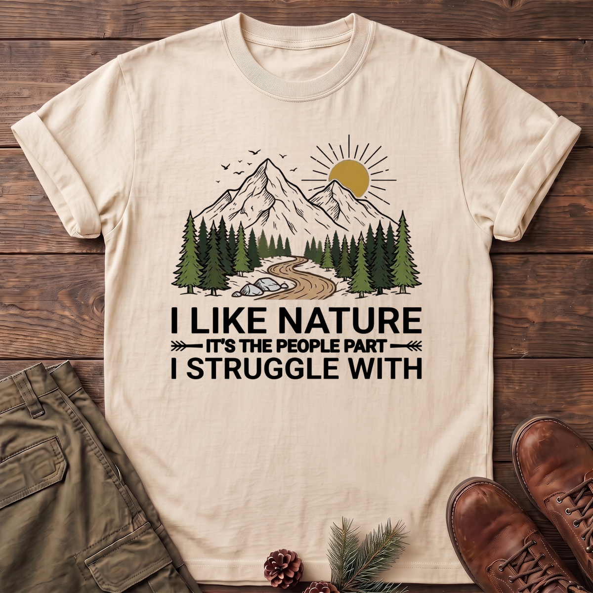 I like nature T-shirt