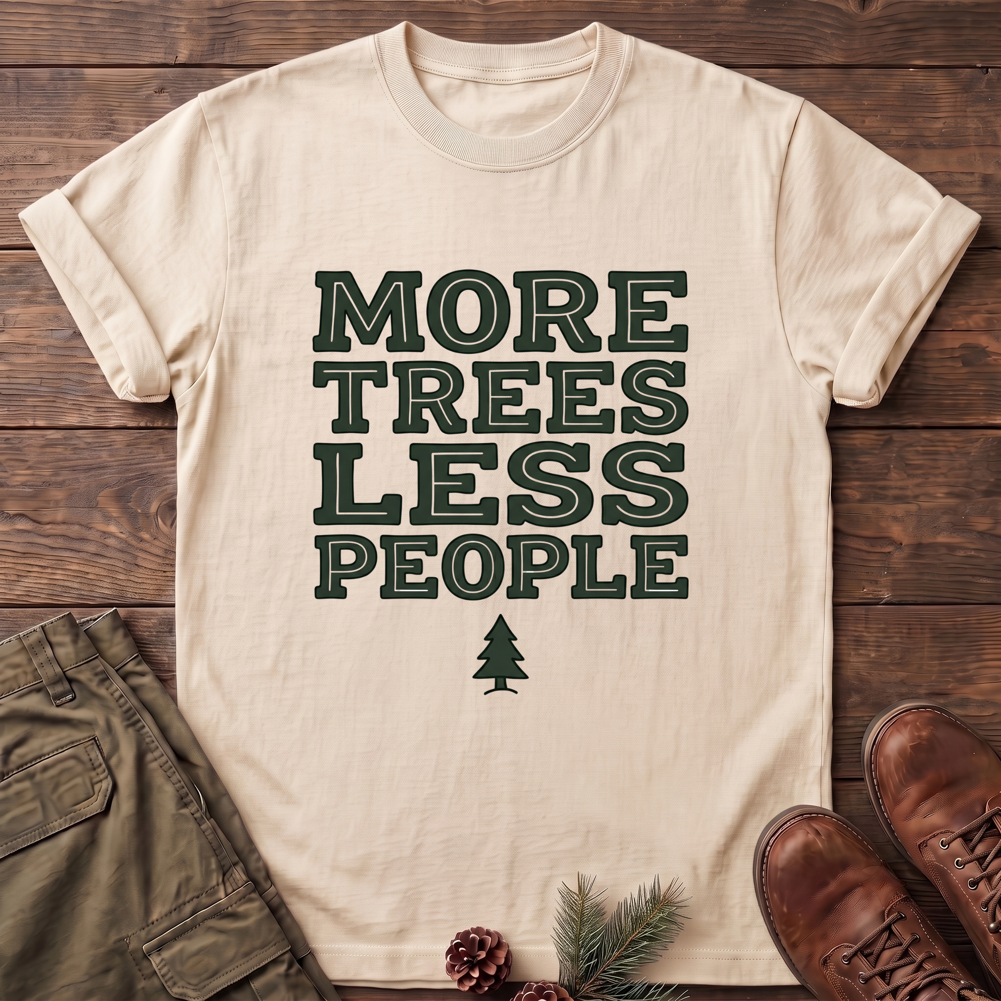 More trees less people T-Shirt