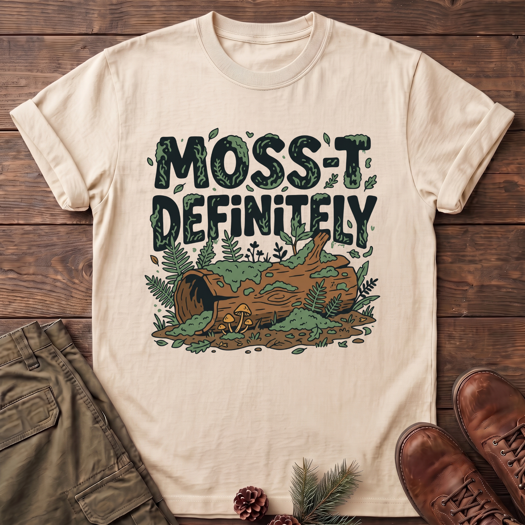 Moss-T Definitely T-Shirt