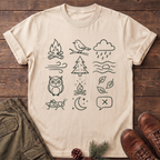 Camping emoji T-Shirt
