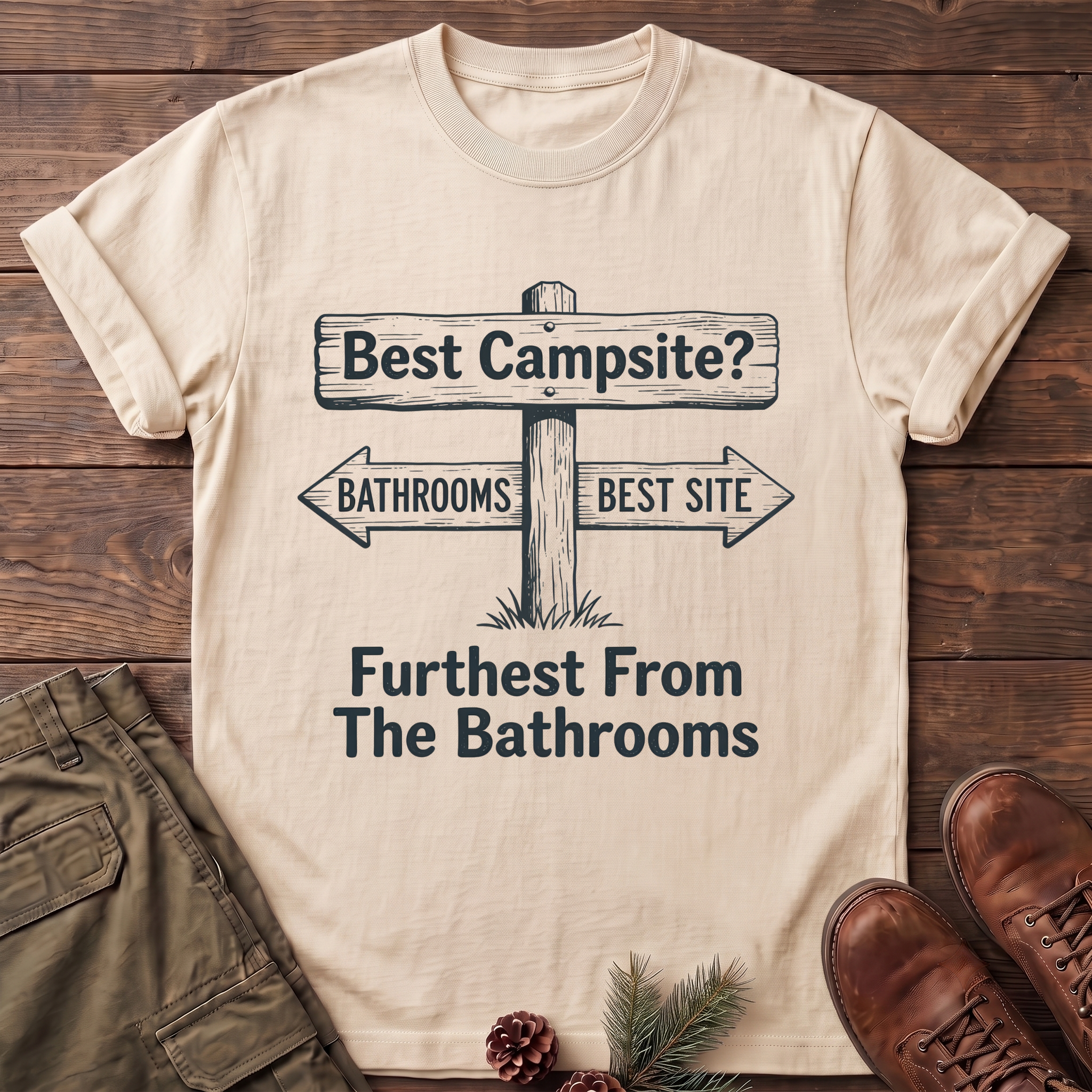Best campsite T-Shirt