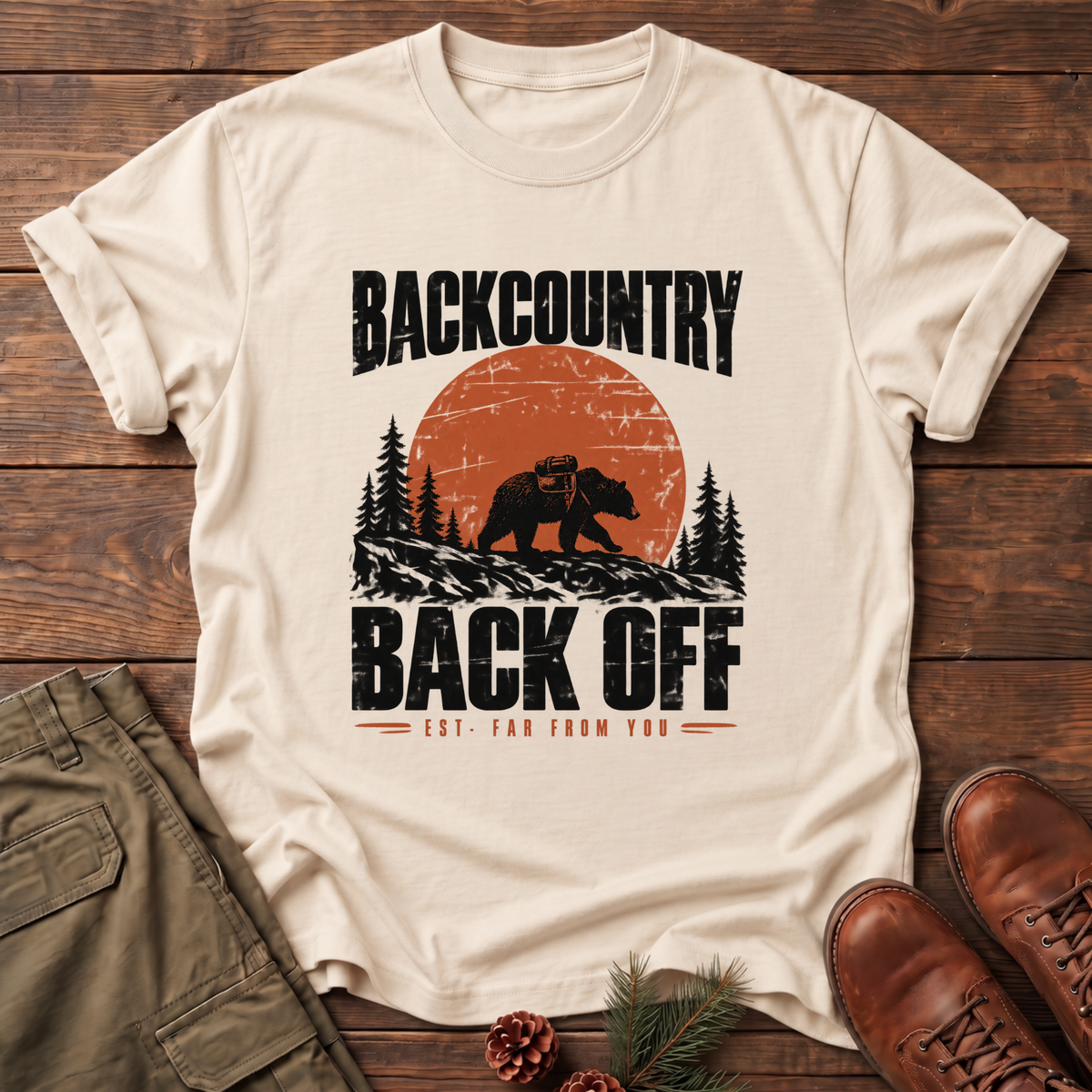 Back off T-shirt