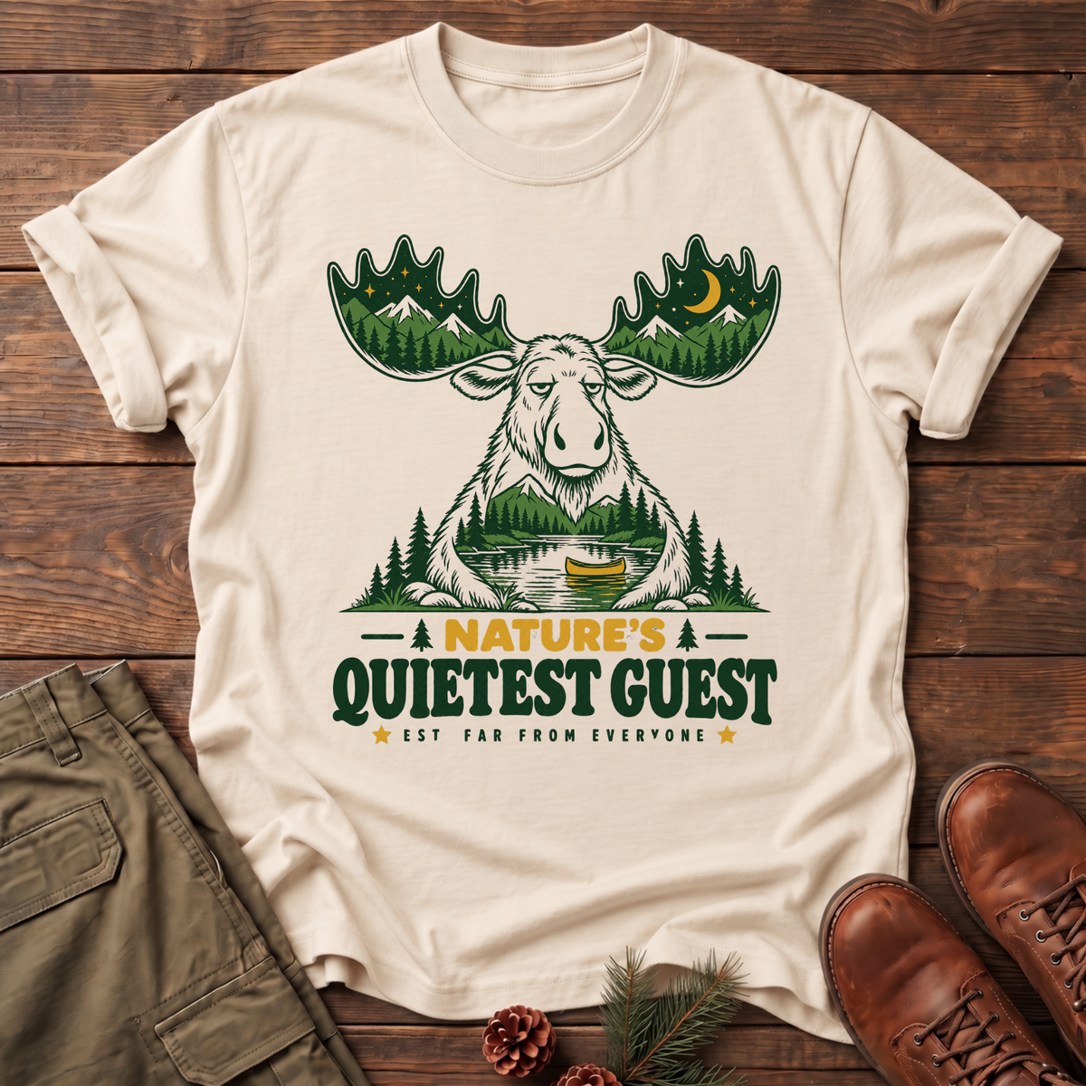 Quietest guest T-shirt