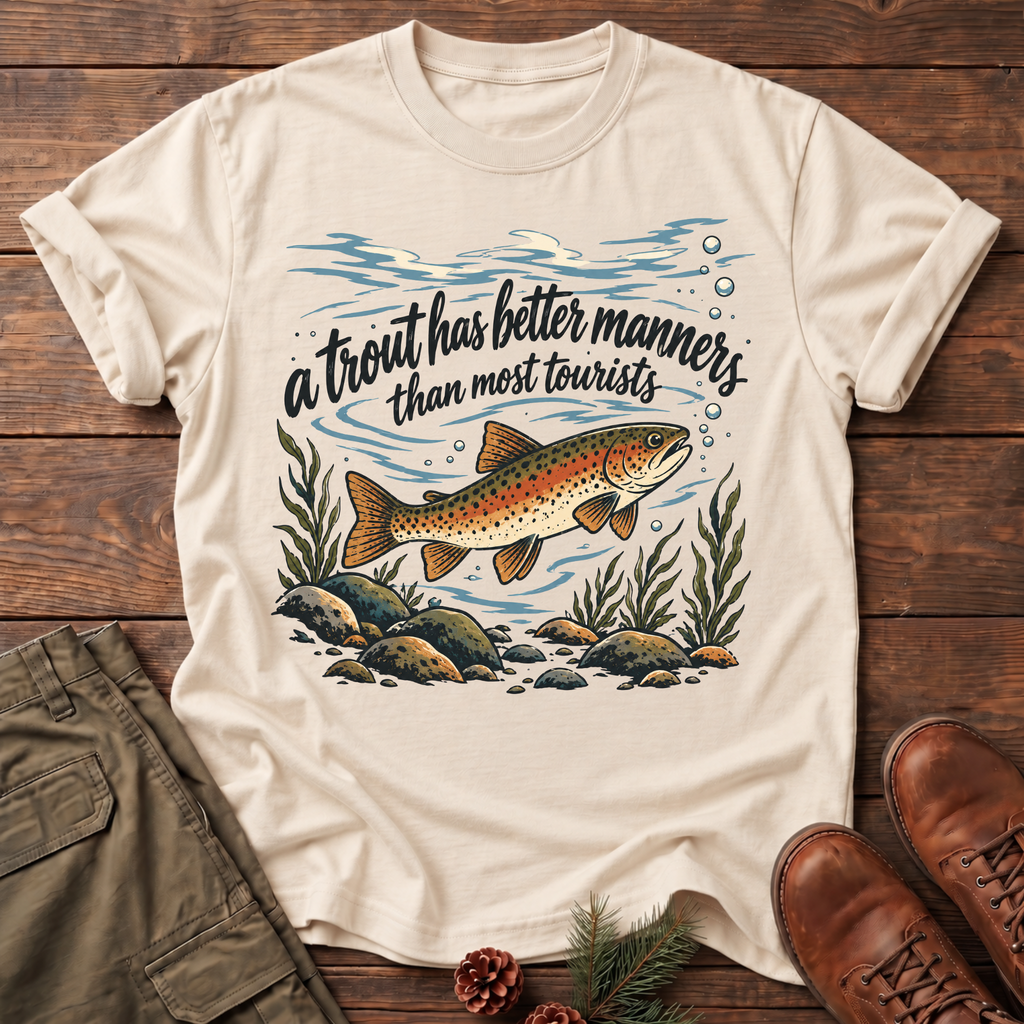 trout T-shirt