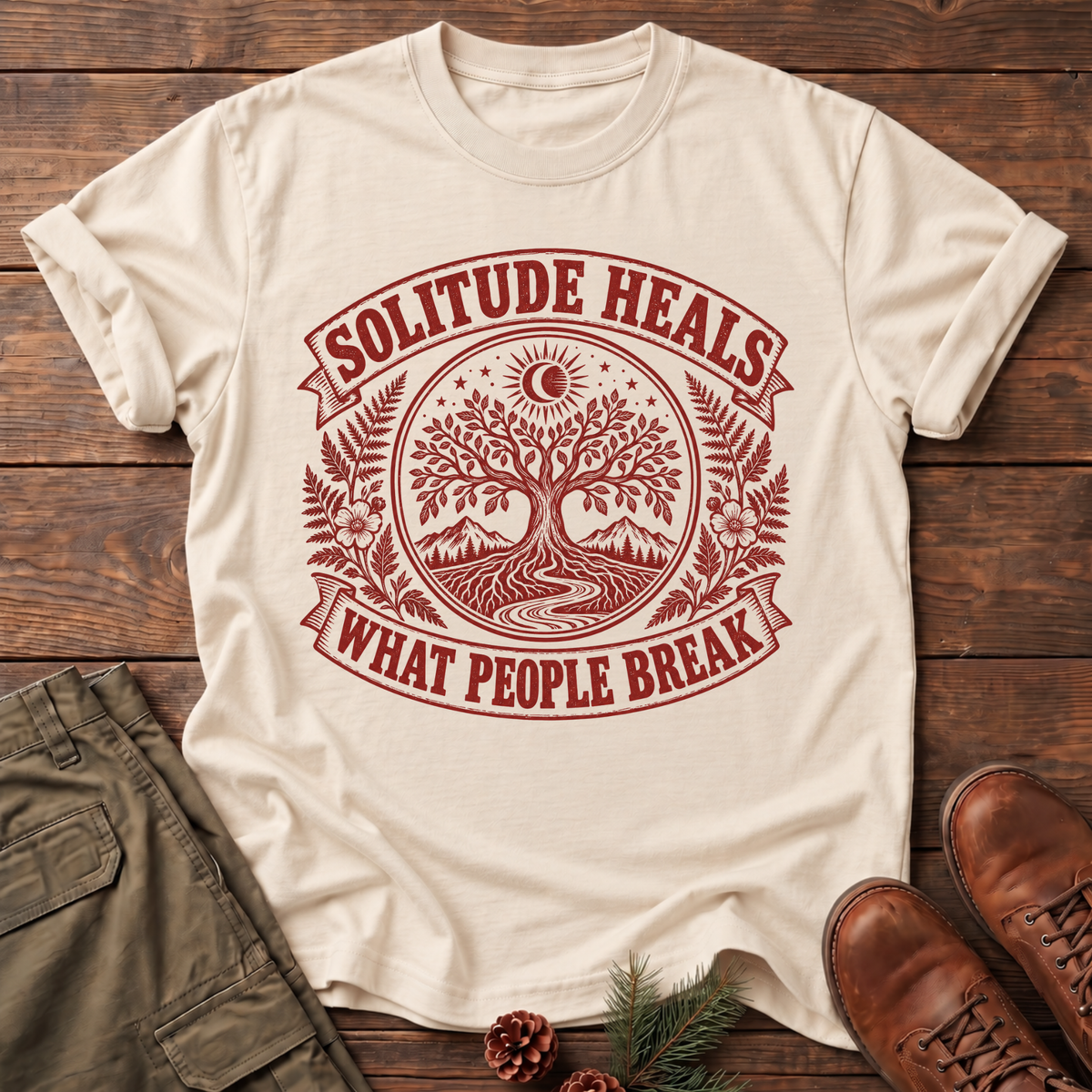 Solitude Heals T-shirt