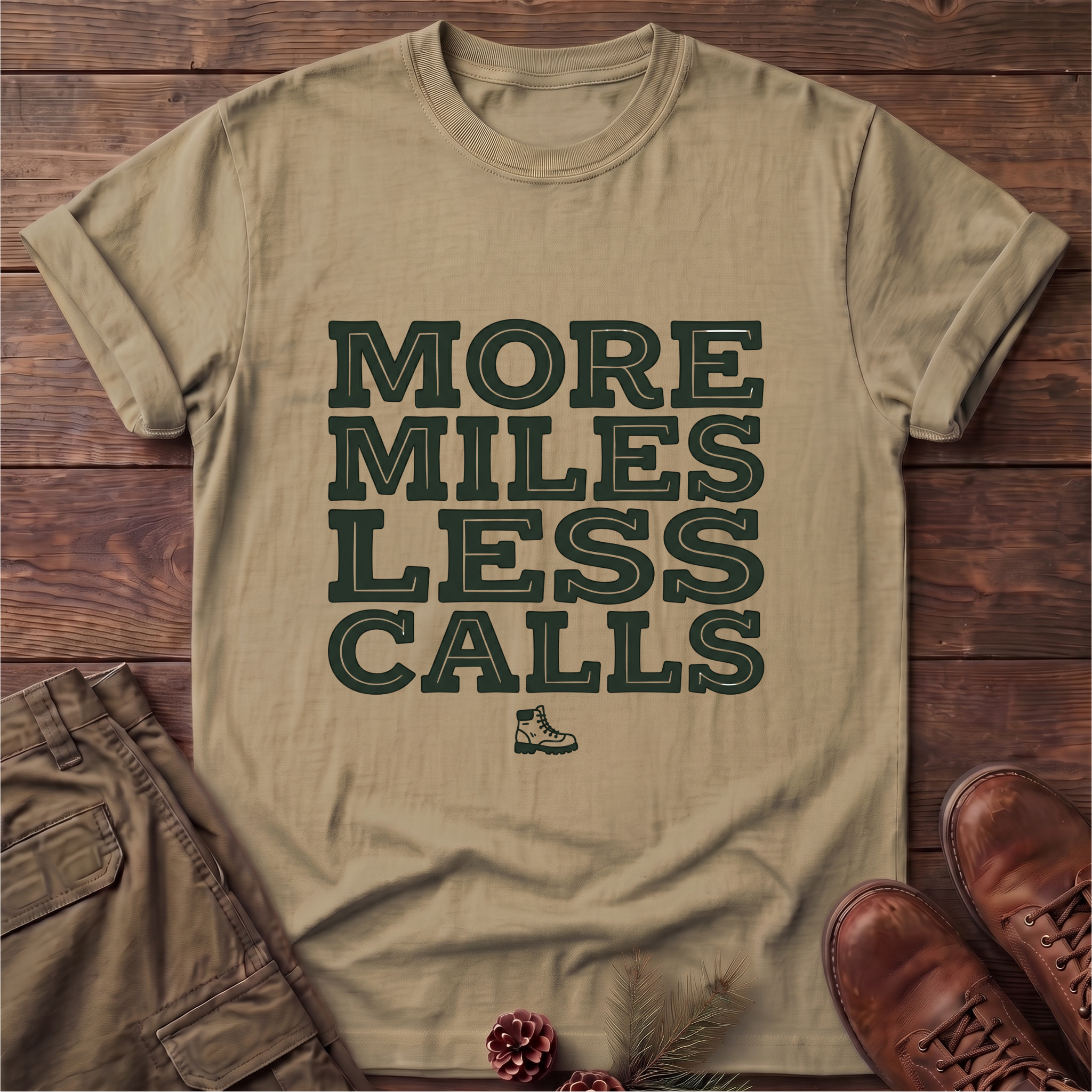 More miles less calls T-Shirt