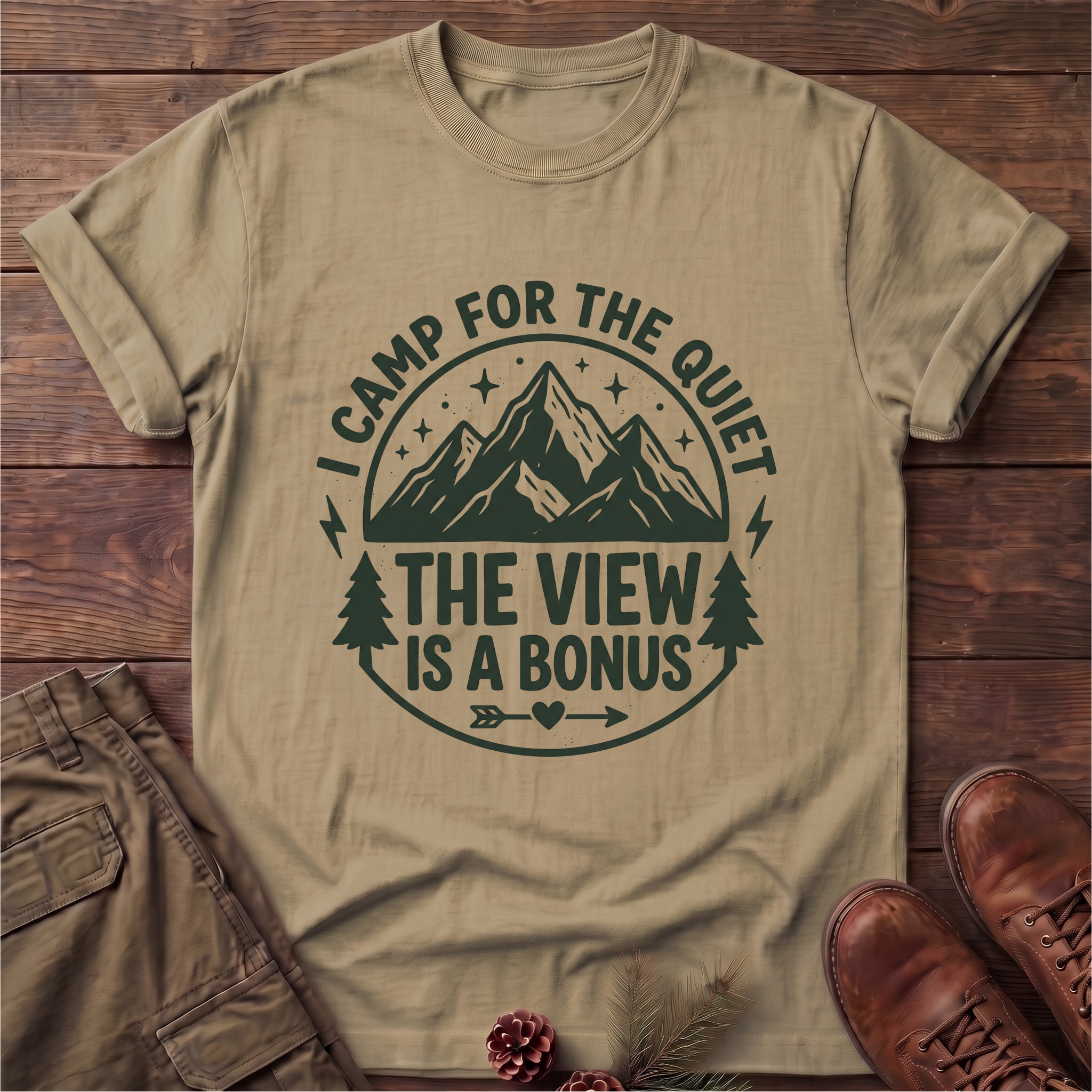 The View Is a Bonus T-Shirt