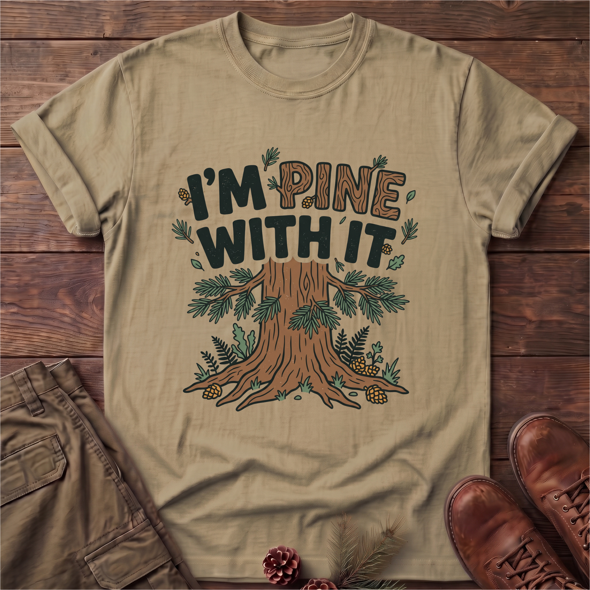 I'm Pine with it T-Shirt