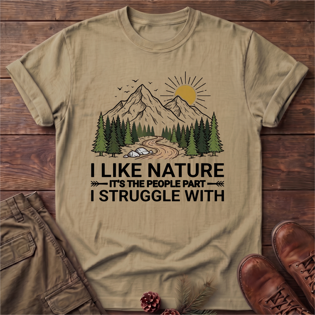 I like nature T-shirt