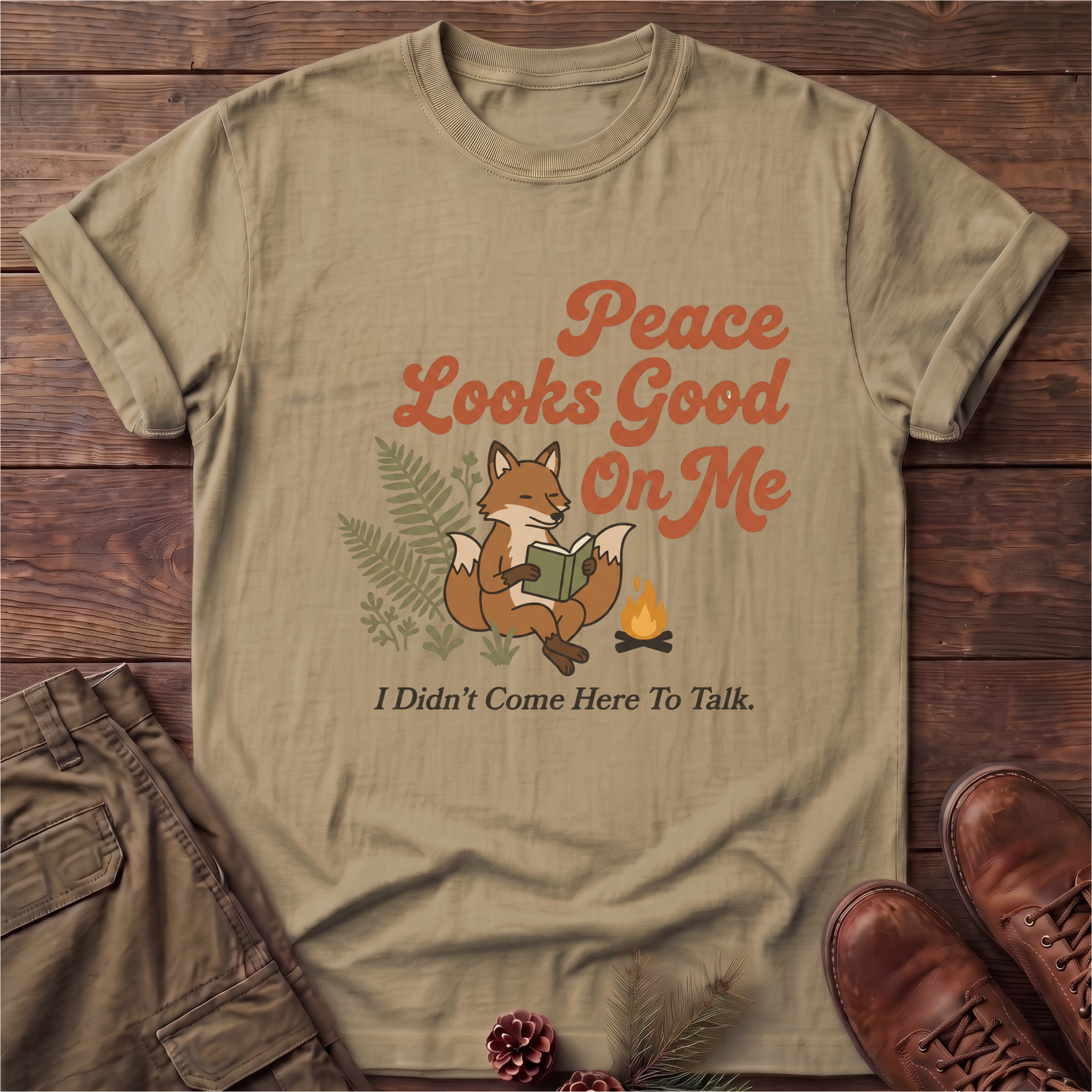 Peace looks good on me T-Shirt