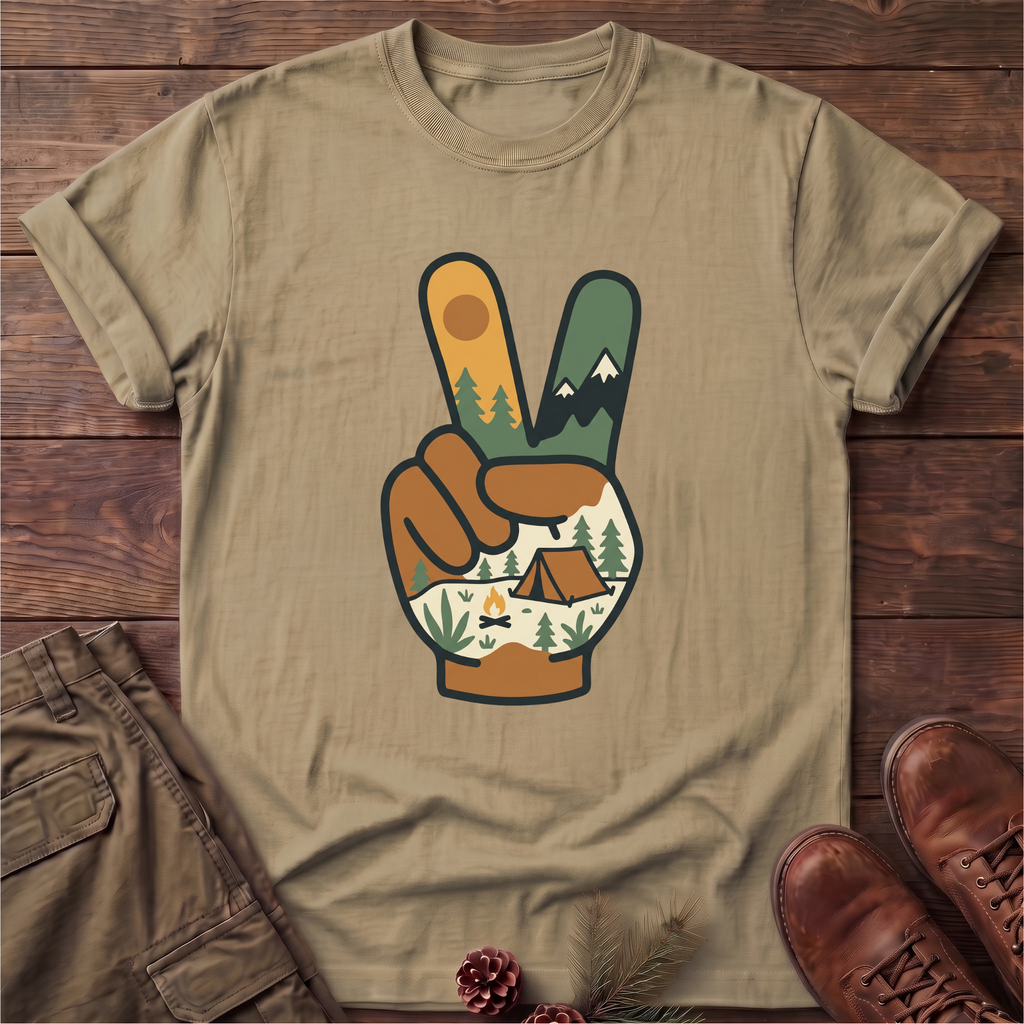 Peace Camping T-Shirt