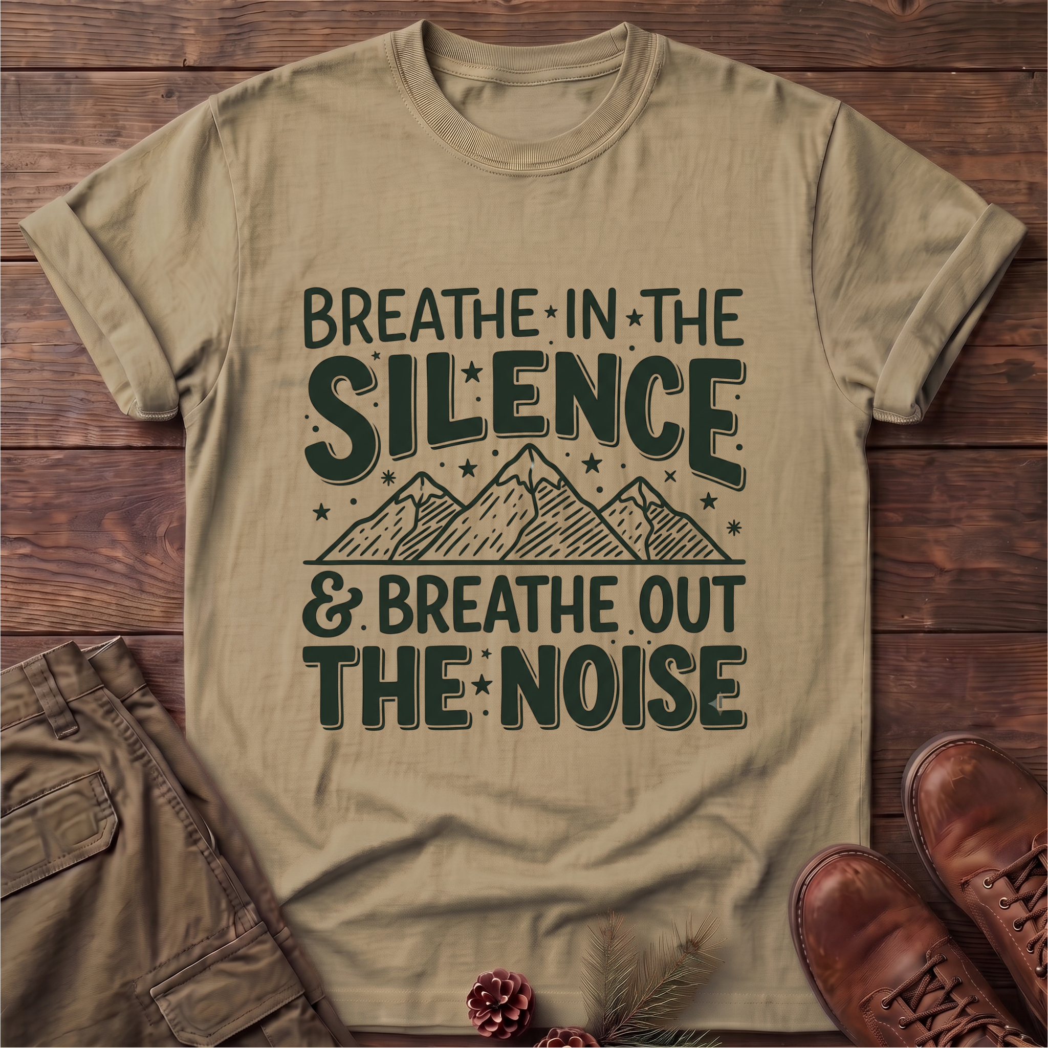 Breathe in the silence T-Shirt