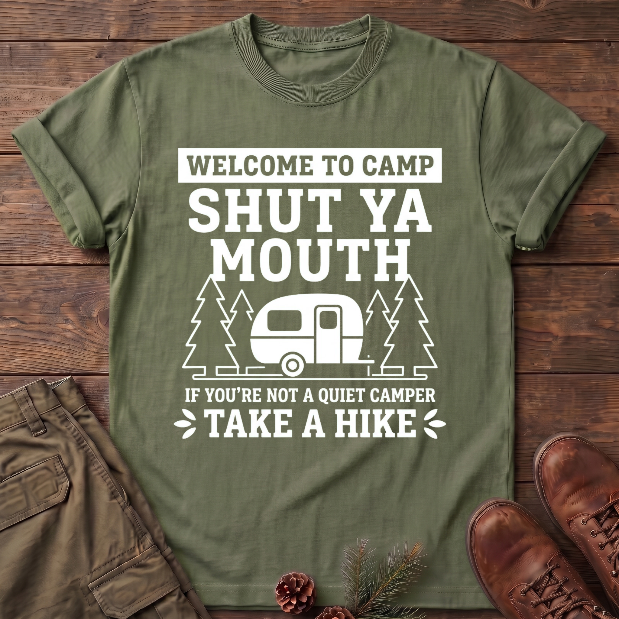 Welcome to camp T-shirt